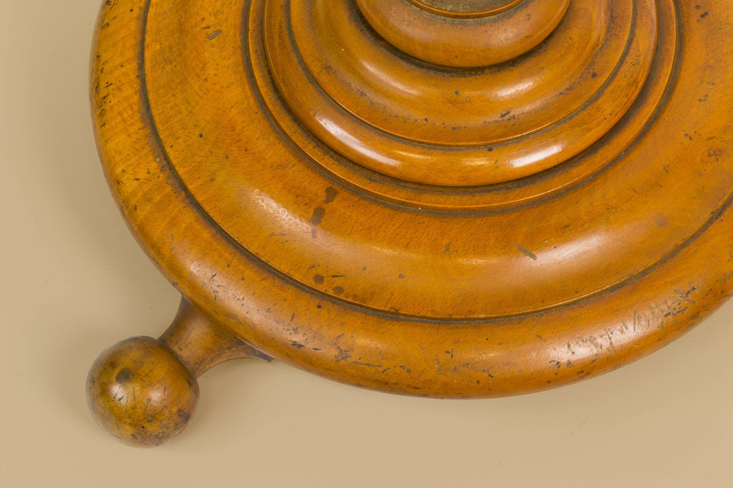 Elegant Wood TABLE — Blonde wood coffee table 2