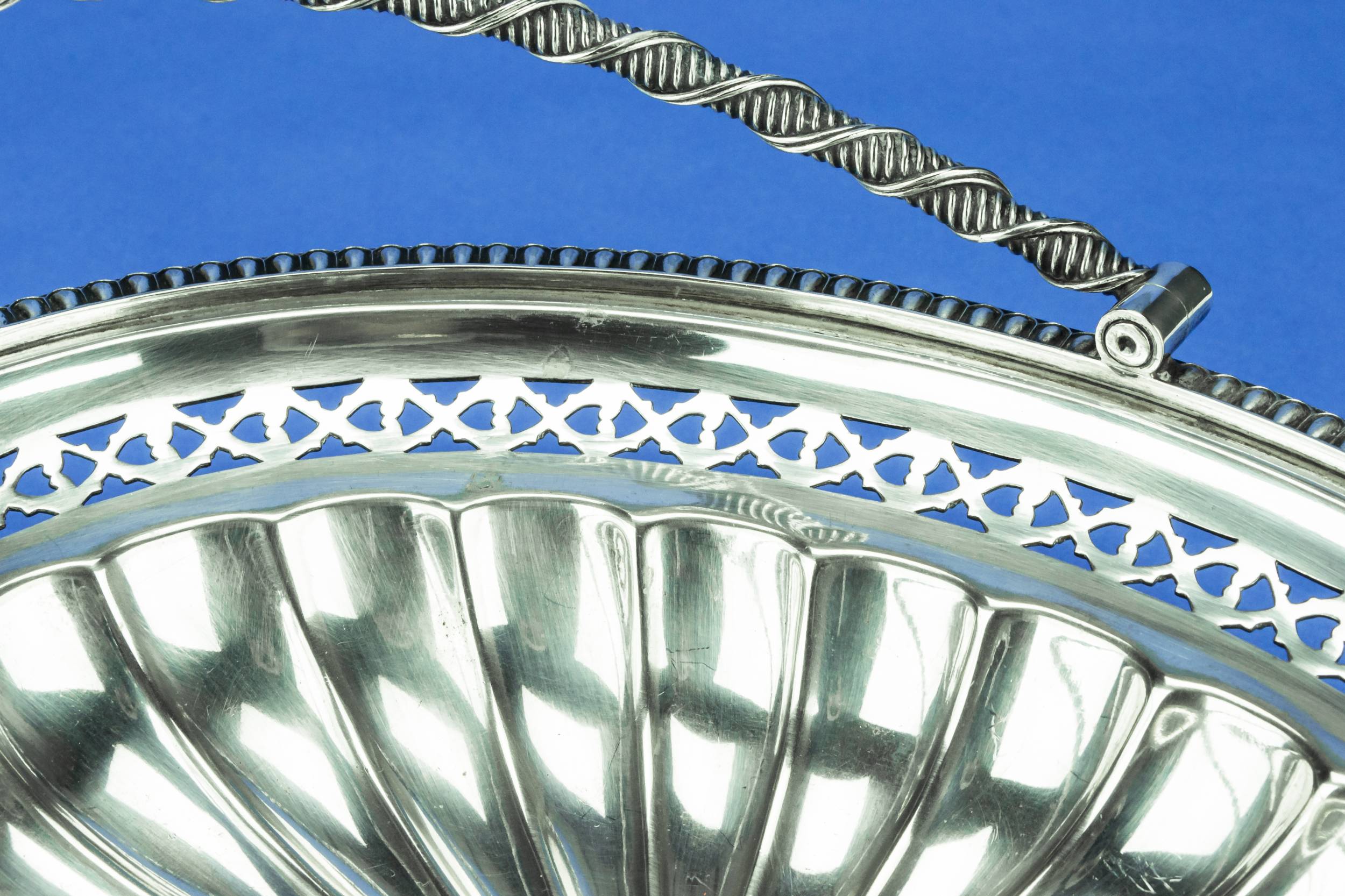 Victorian Classical BOWL — Silver plated fruit bowl 2