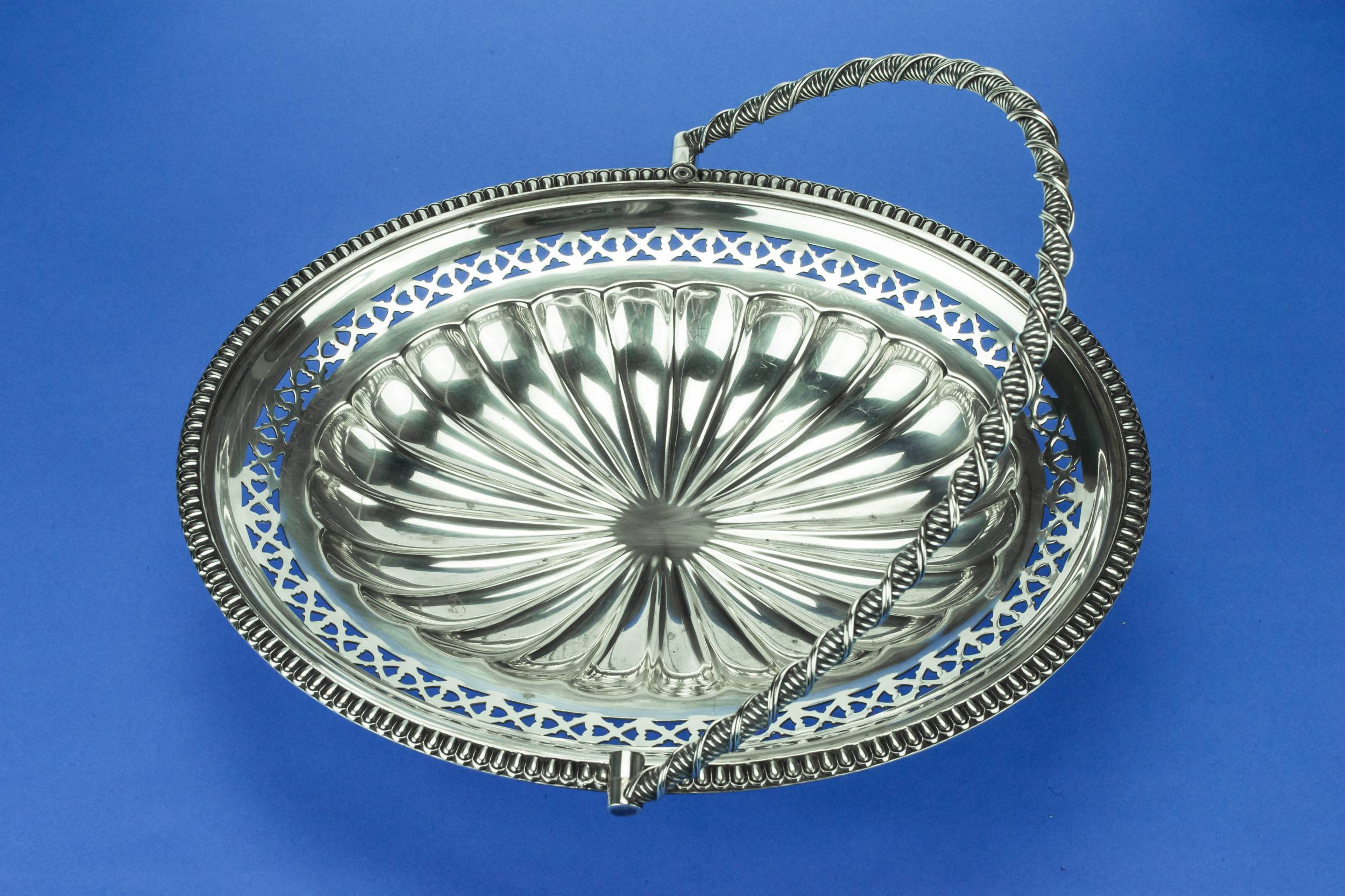 Victorian Classical BOWL — Silver plated fruit bowl 3