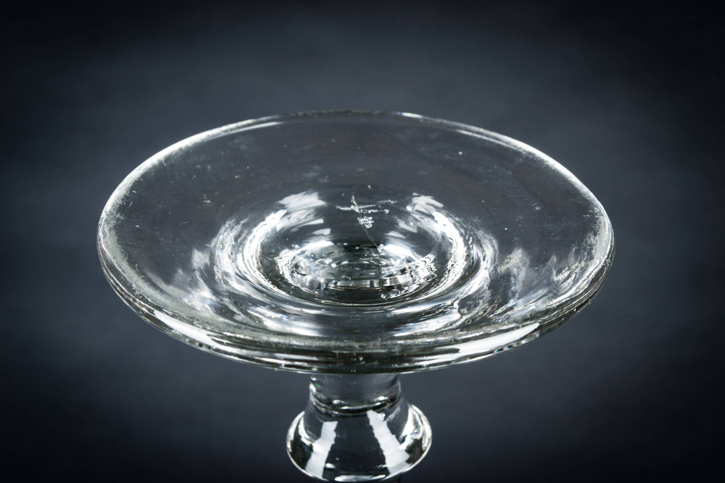 Blown Glass Clear — Imposing champagne flute 3
