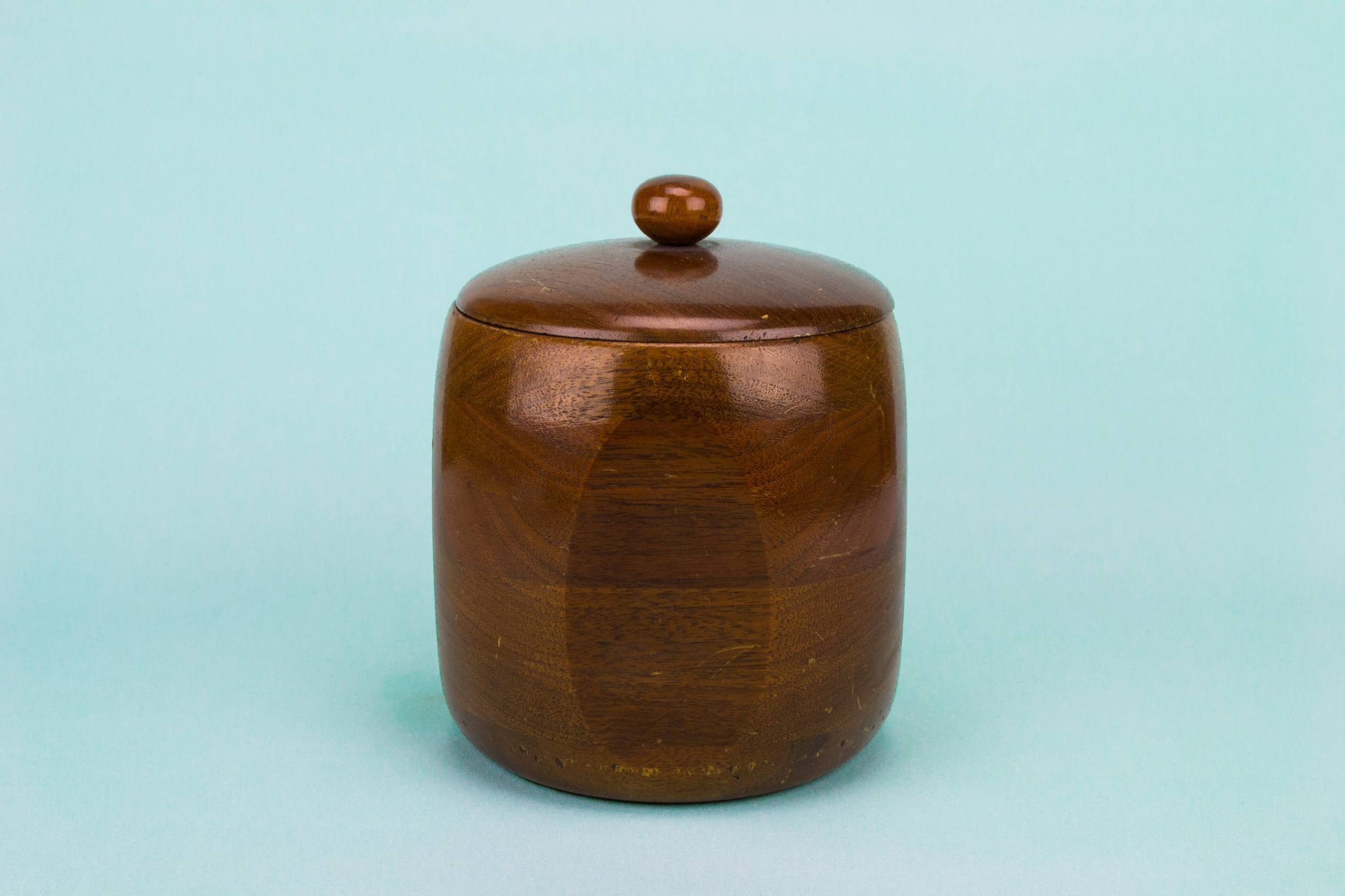 Art Deco Turned — Art Deco wooden ice bucket
