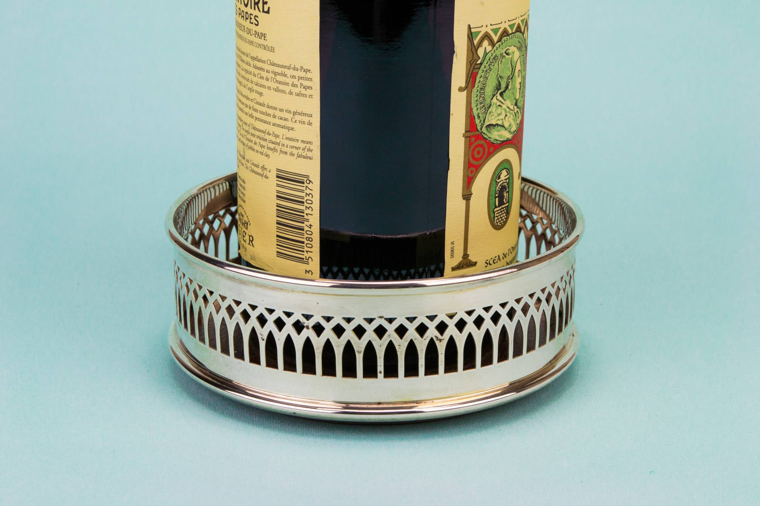 Silver Plated and — Silver plated table coaster 3
