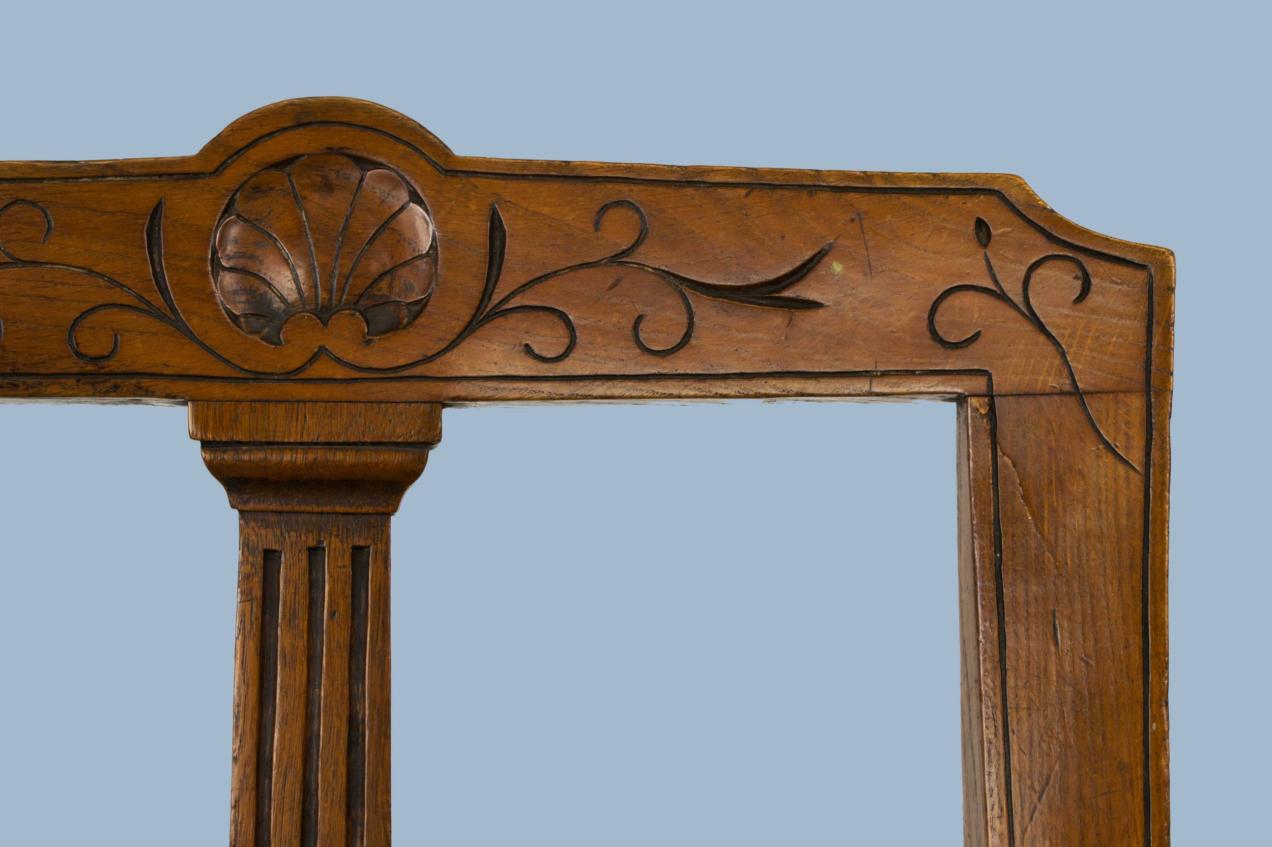Spectacular Antique Floral — Green floral library chair 2