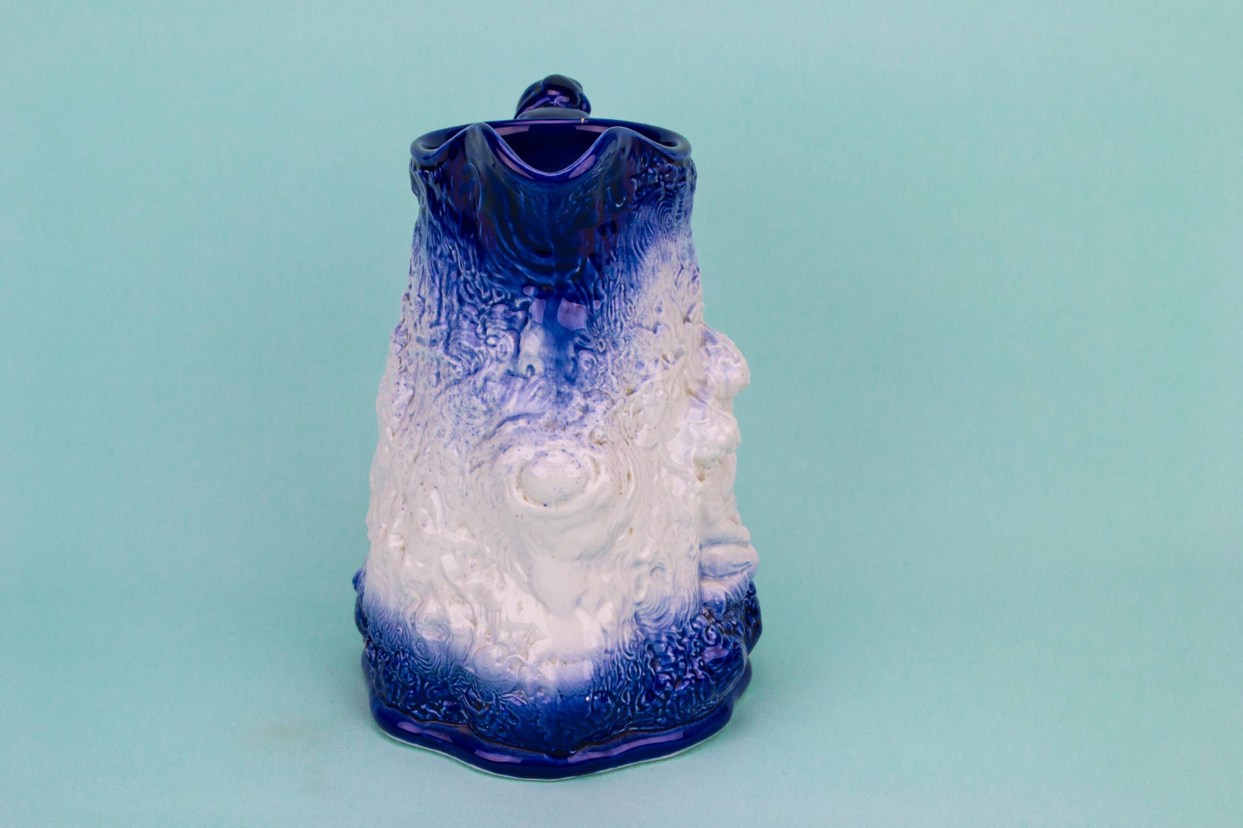 Vintage Victorian Porcelain — Large blue and white jug 1