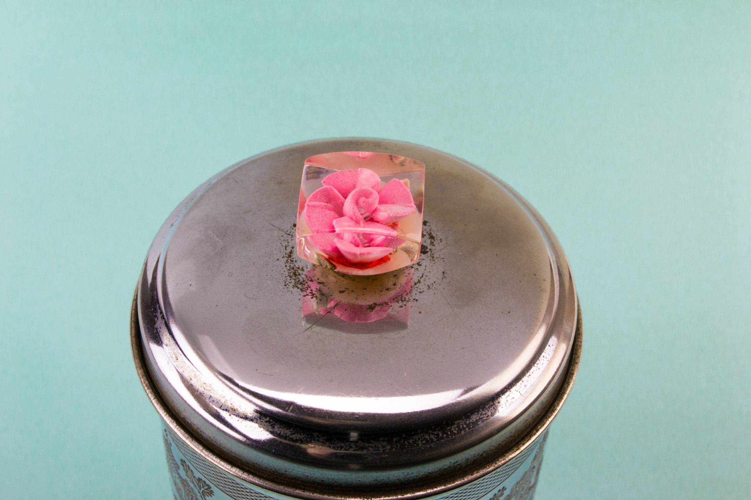 Small Tea Storage — Shabby chic tea box 2