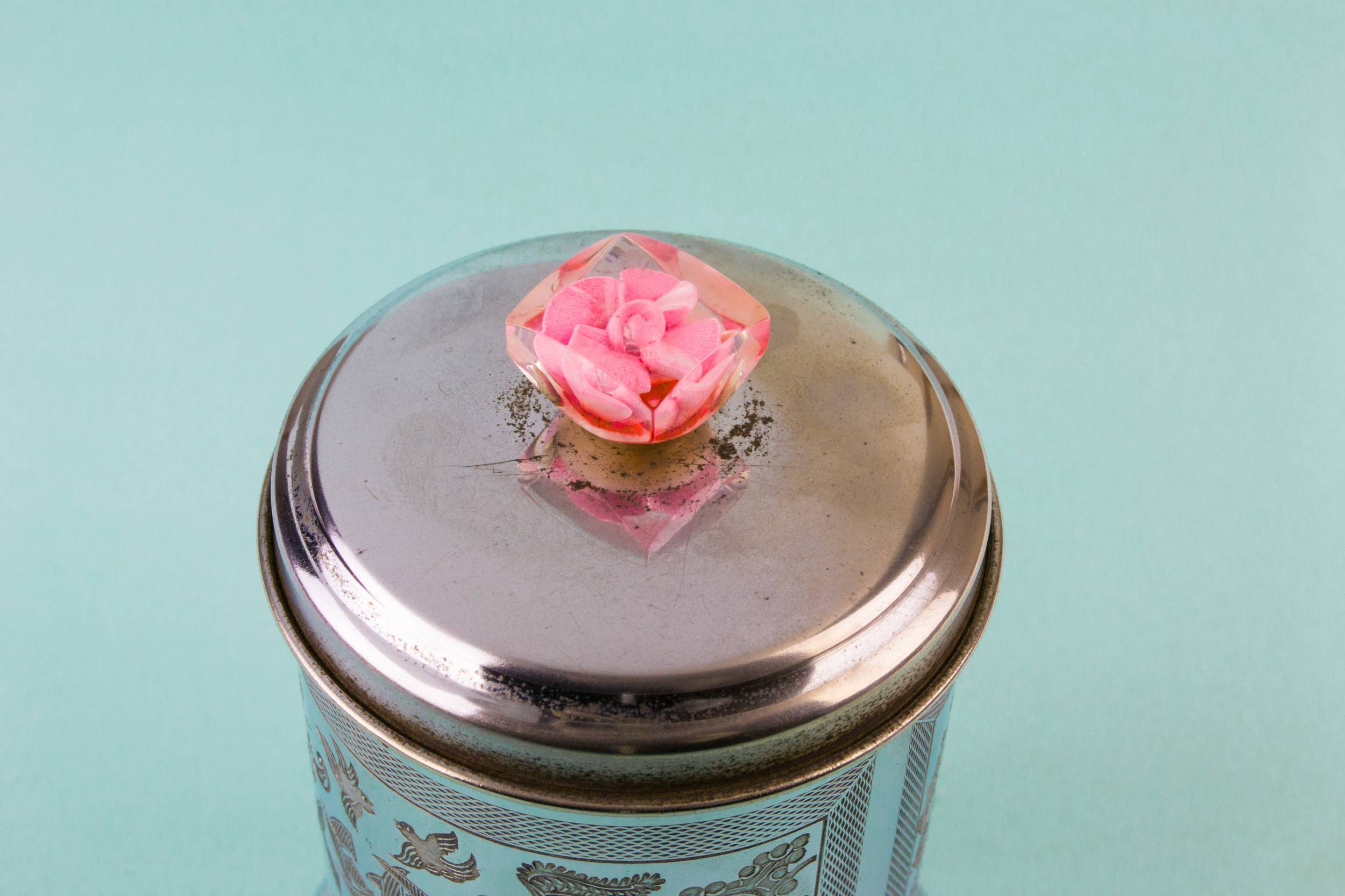 Small Tea Storage — Shabby chic tea box 3