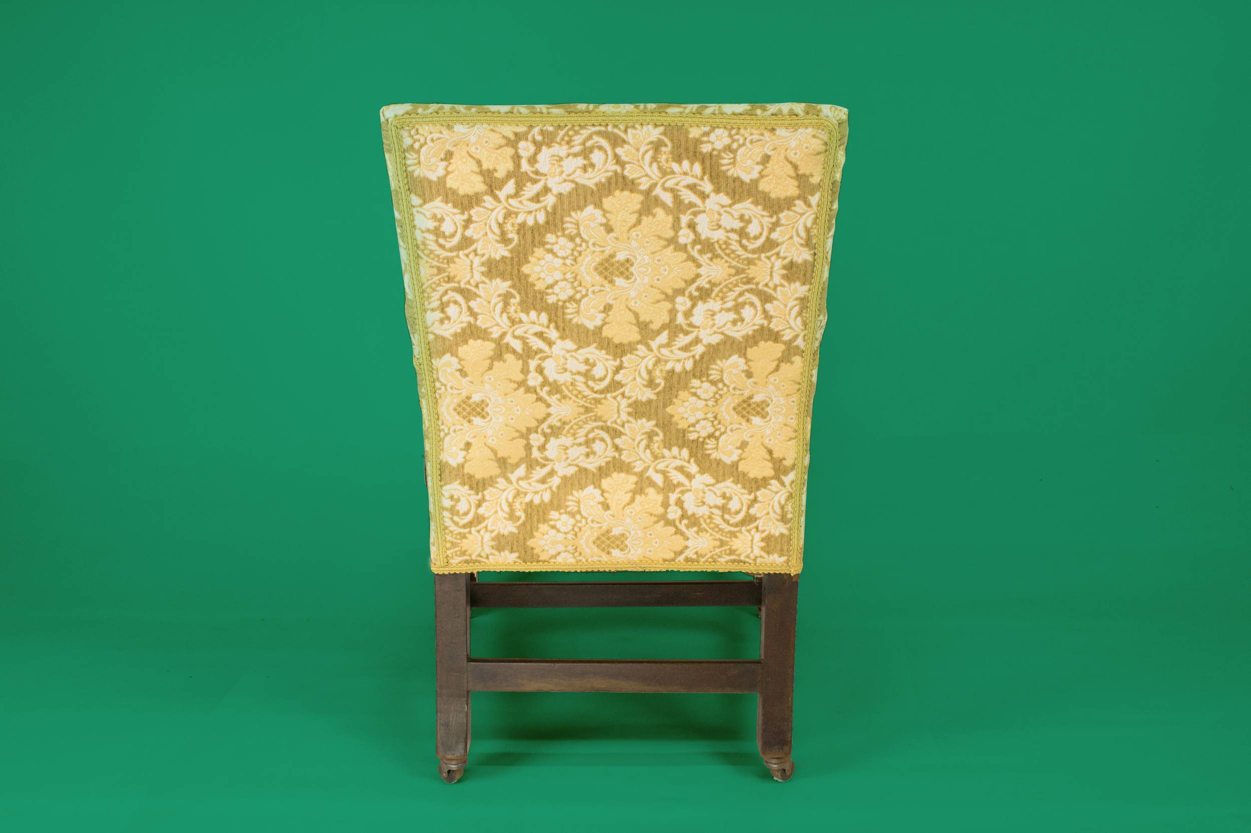 Georgian Spectacular ARMCHAIR — Golden mahogany armchair 1