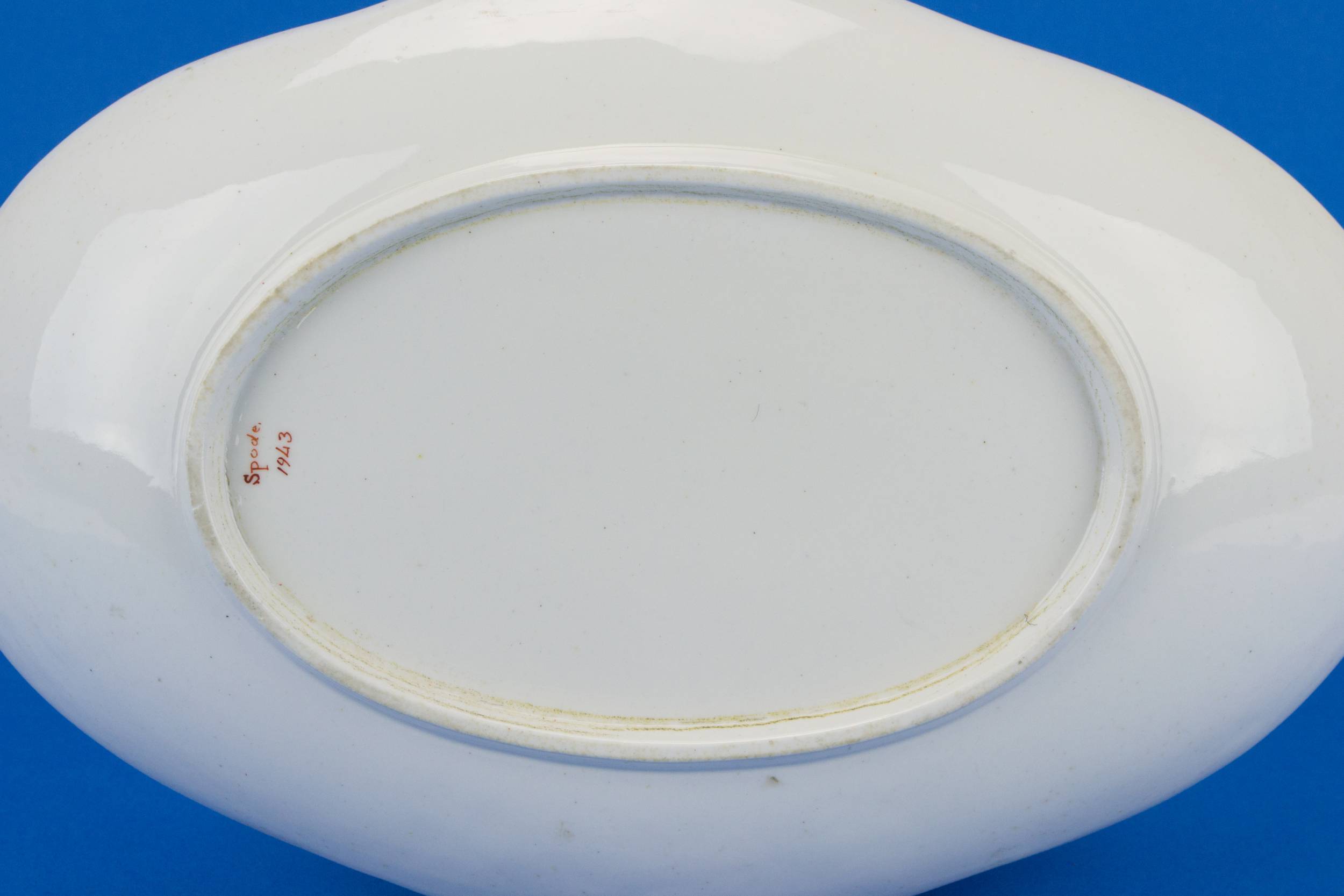 Antique Neo-classical BOWL — Serving bowl by Spode 4
