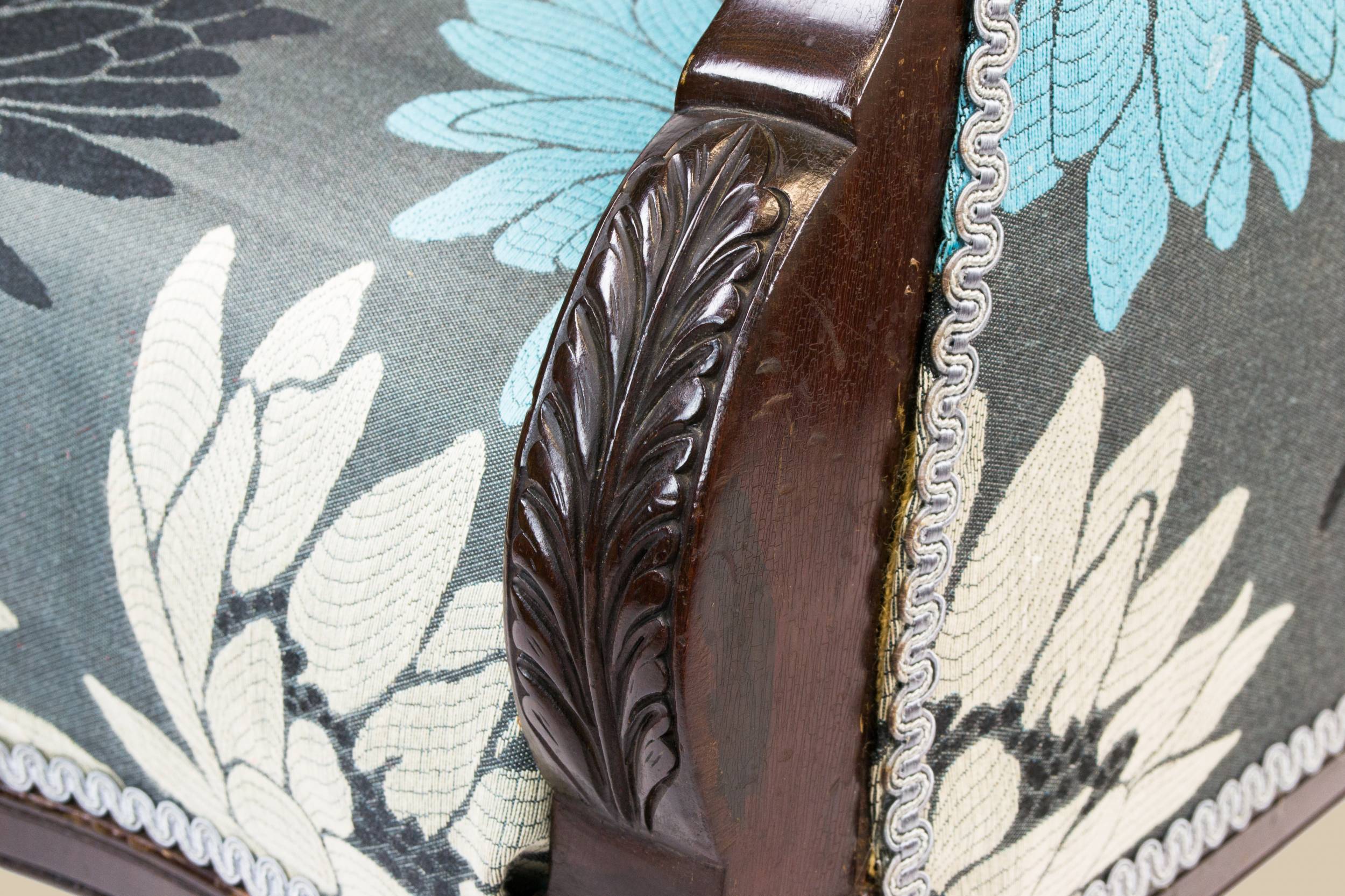 Antique Mahogany Armchair — Opulent Aesthetic armchair 2