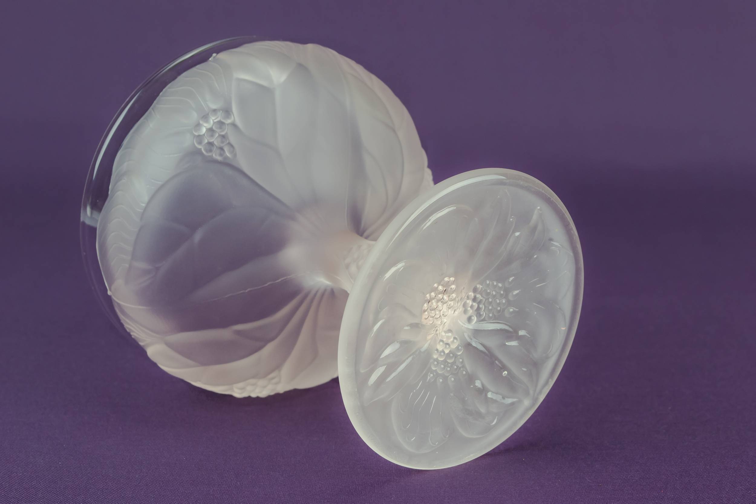 Pale Pink Champagne — 6 pink champagne saucers 1