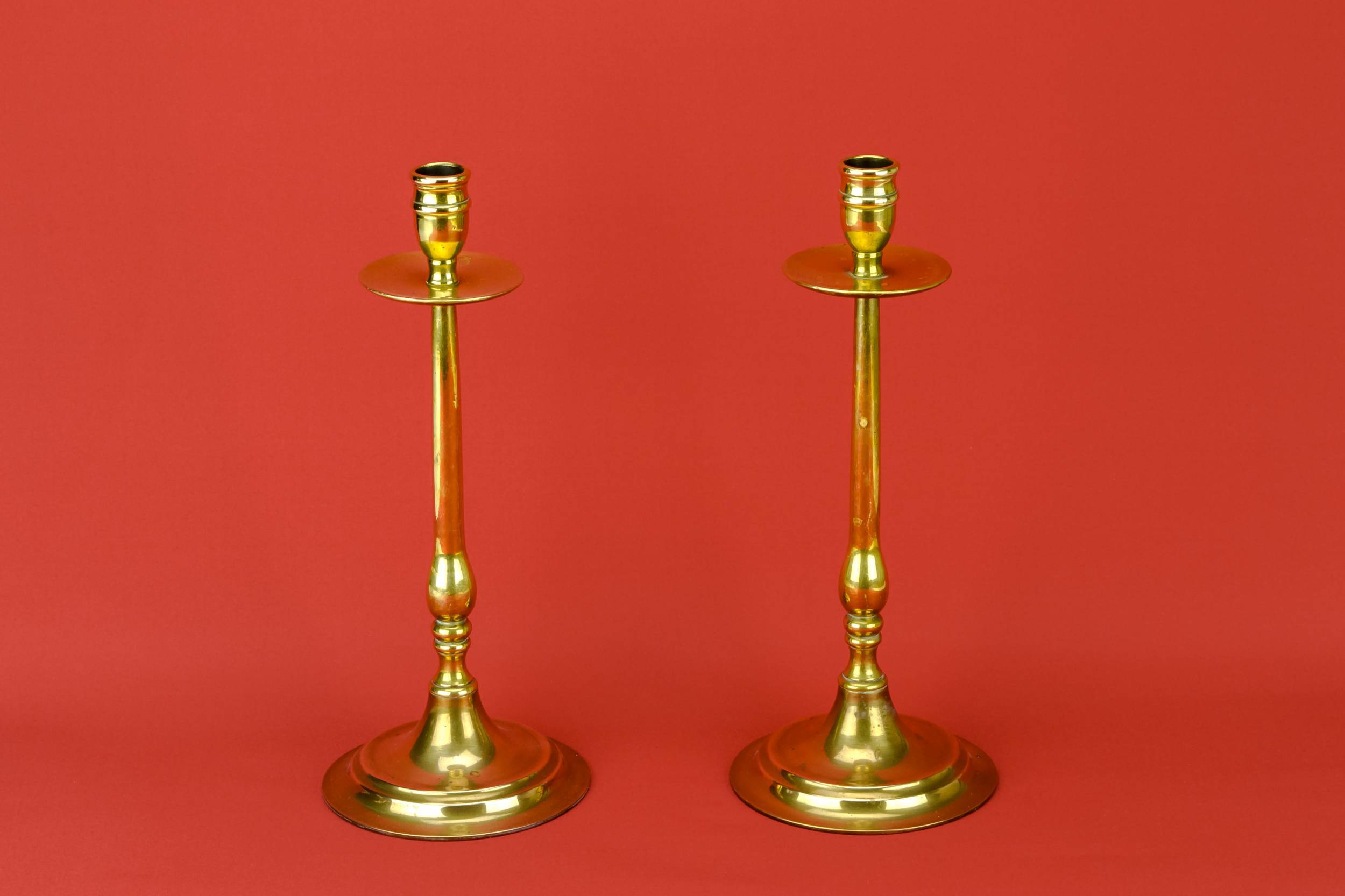 Pair of Art — 2 Art Nouveau candlesticks