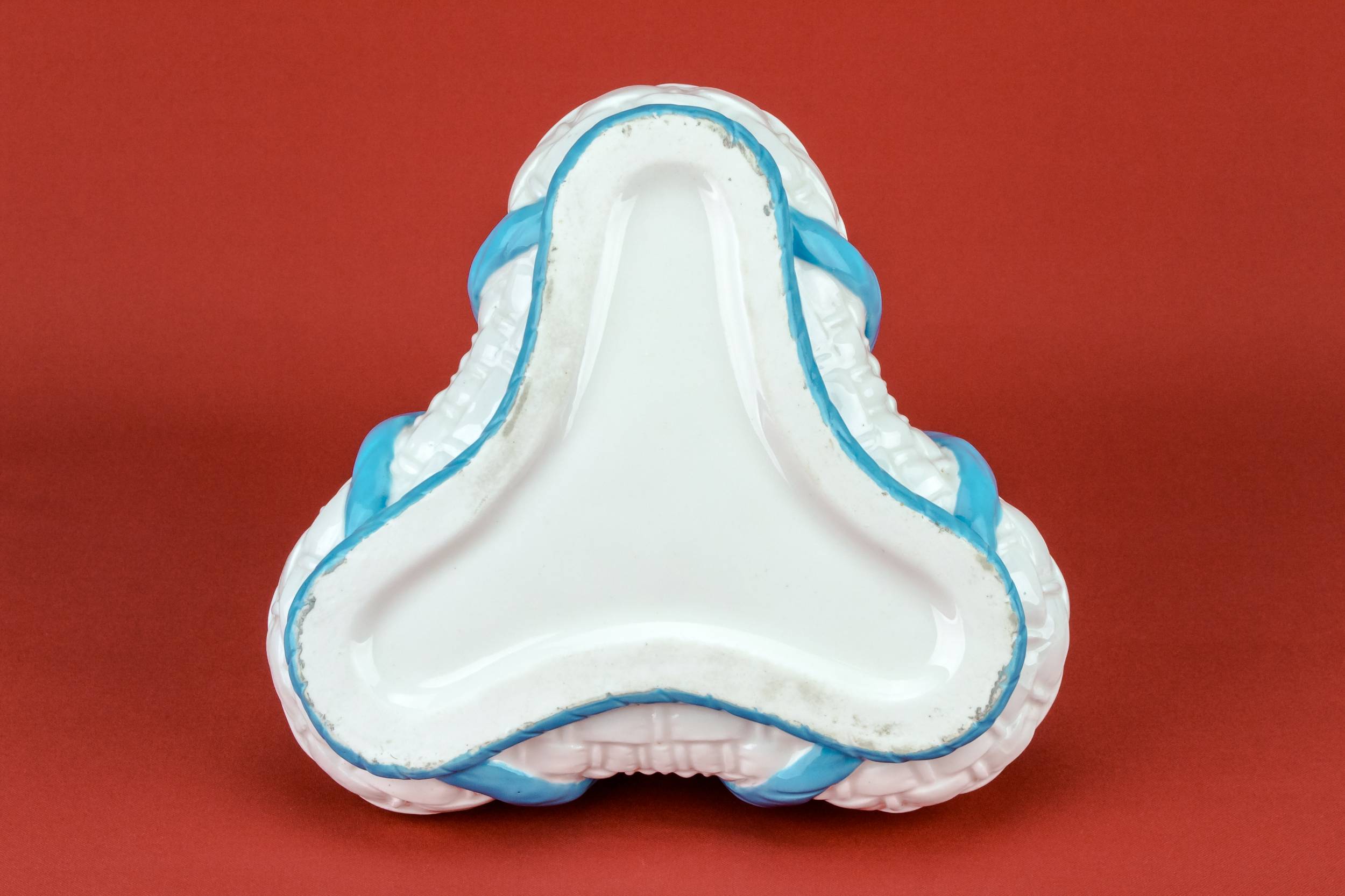 Spectacular Turquoise Basket — Strawberry serving bowl 3