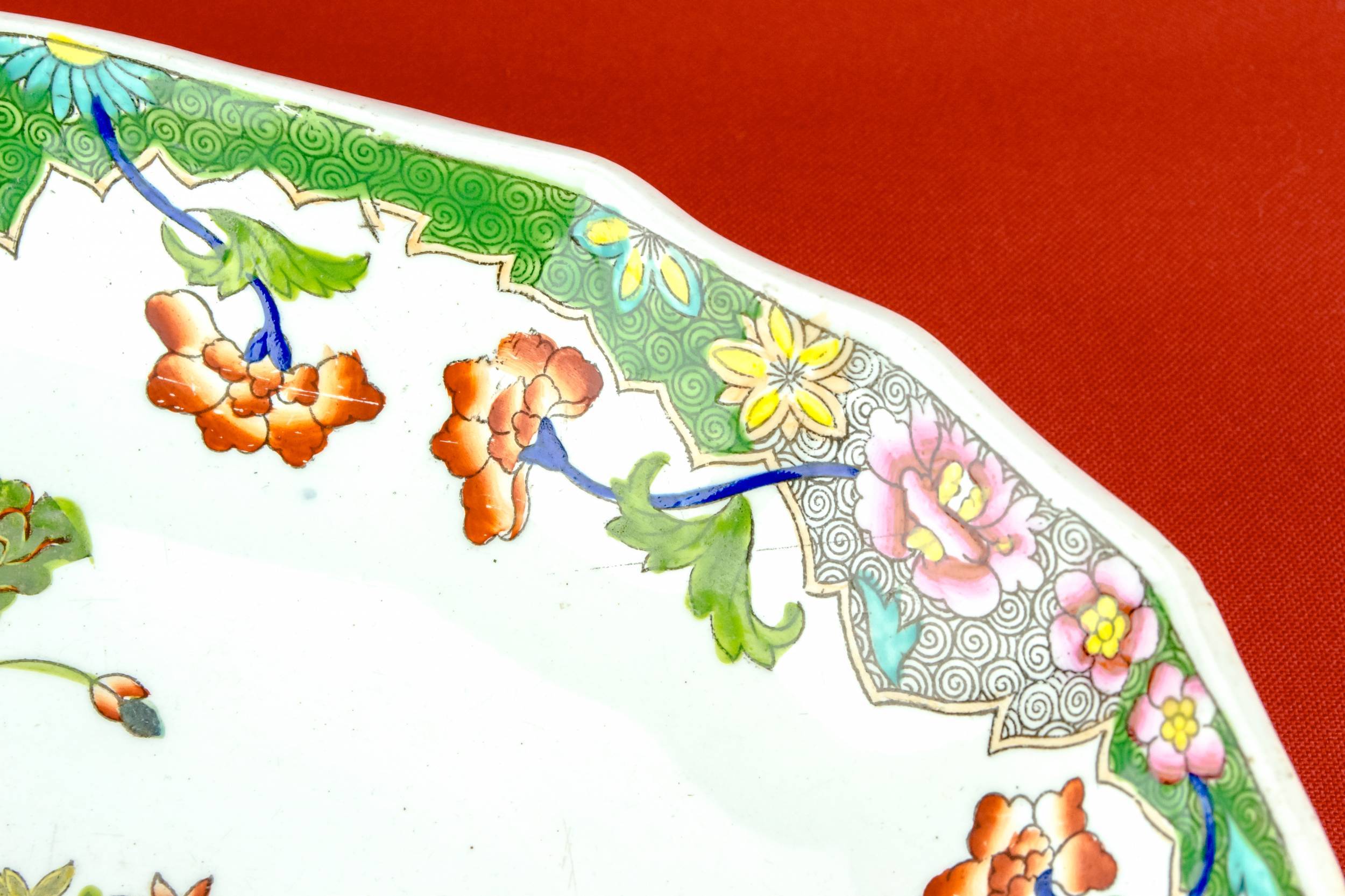 Opulent Chinoiserie Floral — Oval serving bowl by Spode 2