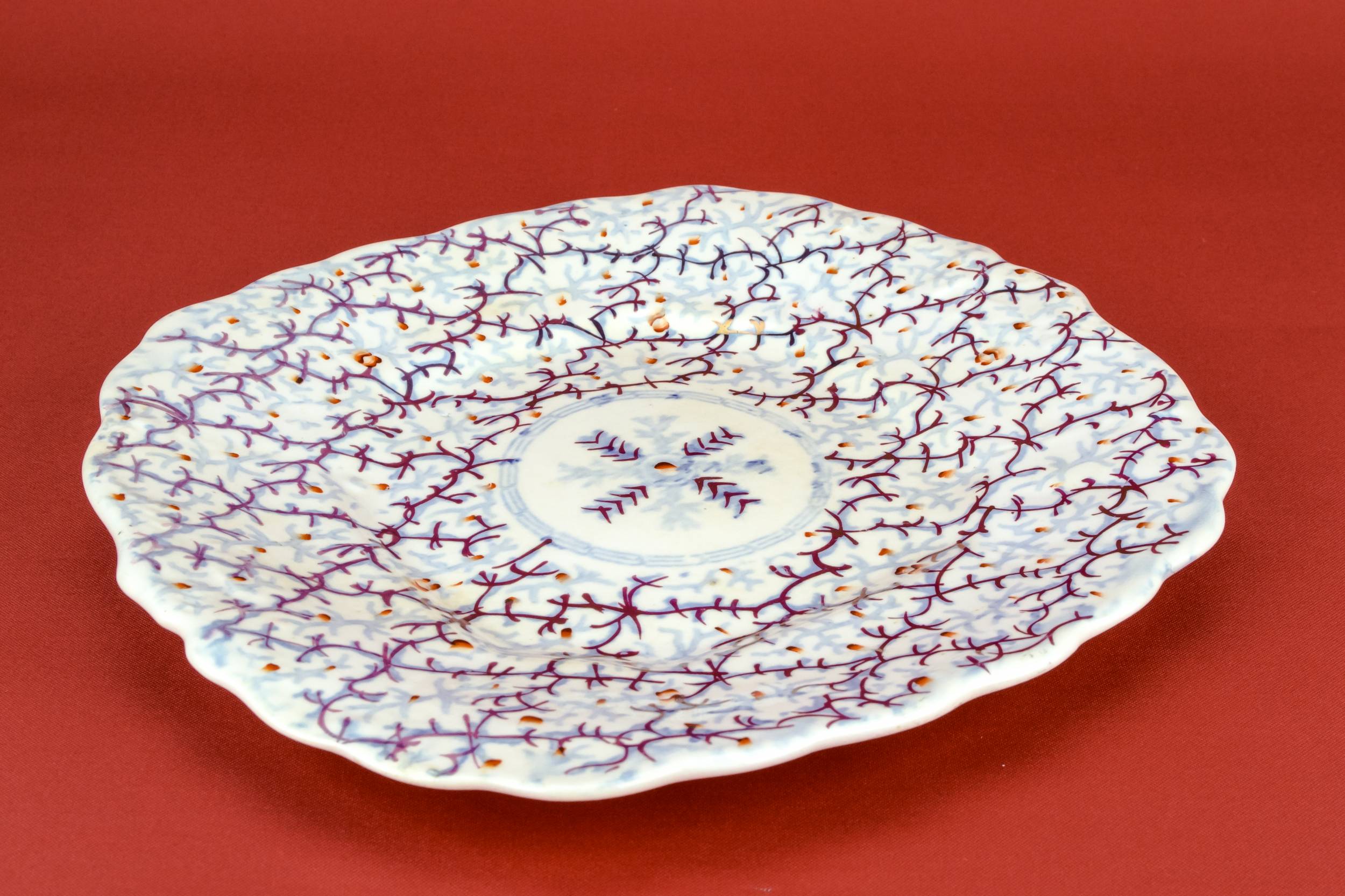 Cake Plate in — Pottery cake stand 1