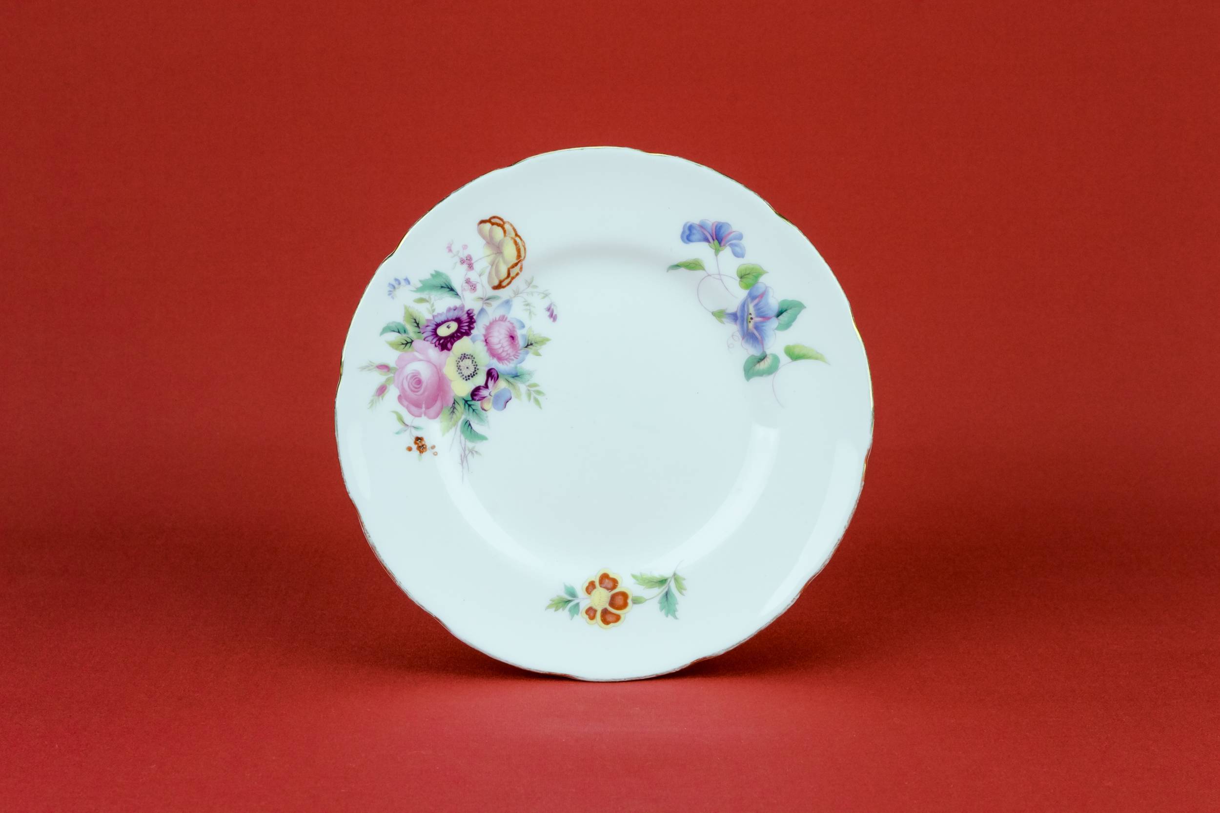 Porcelain Elegant PLATES — 2 Coalport small plates