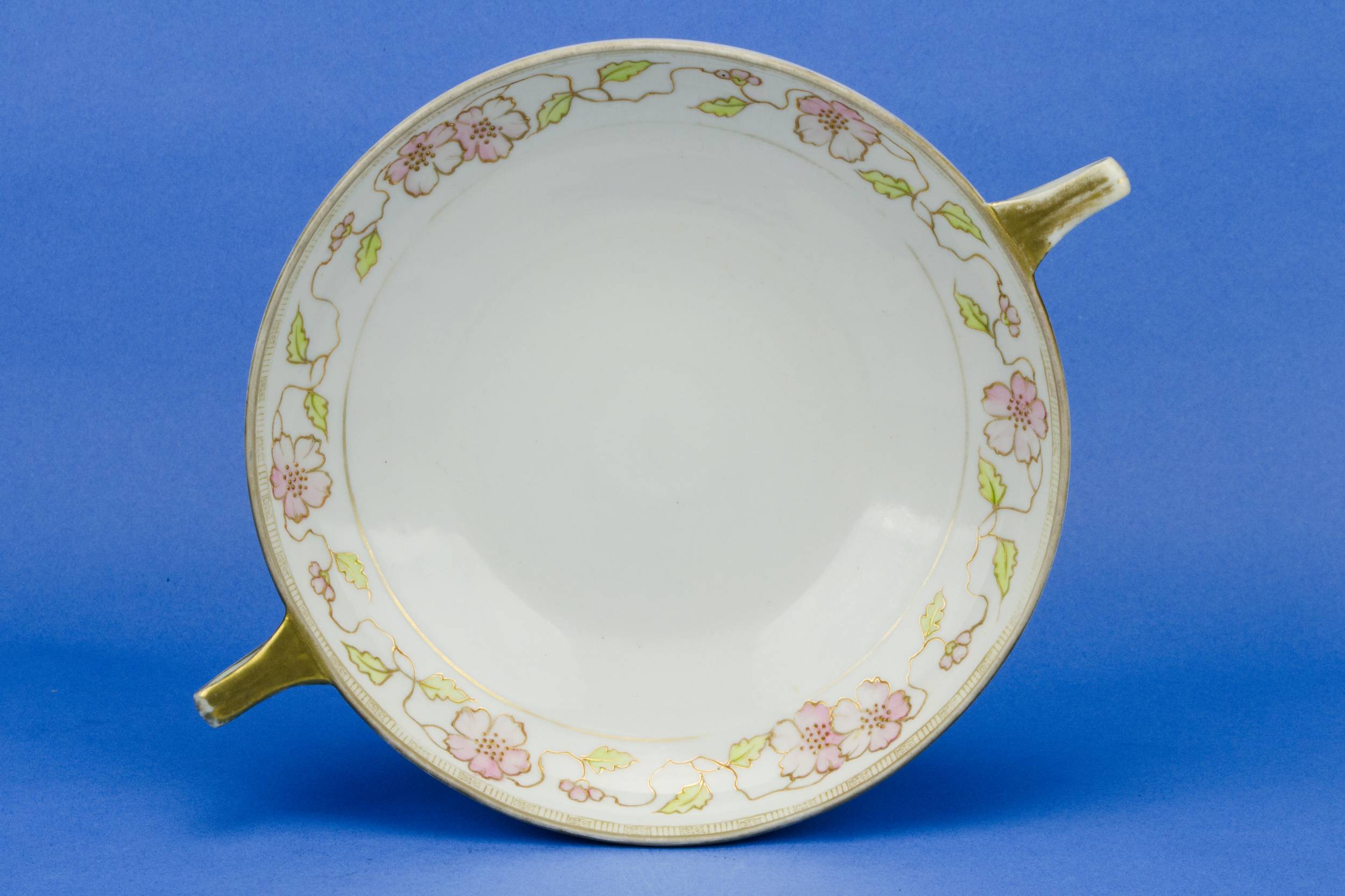 Porcelain Serving Bowl — Nippon pink serving bowl 2
