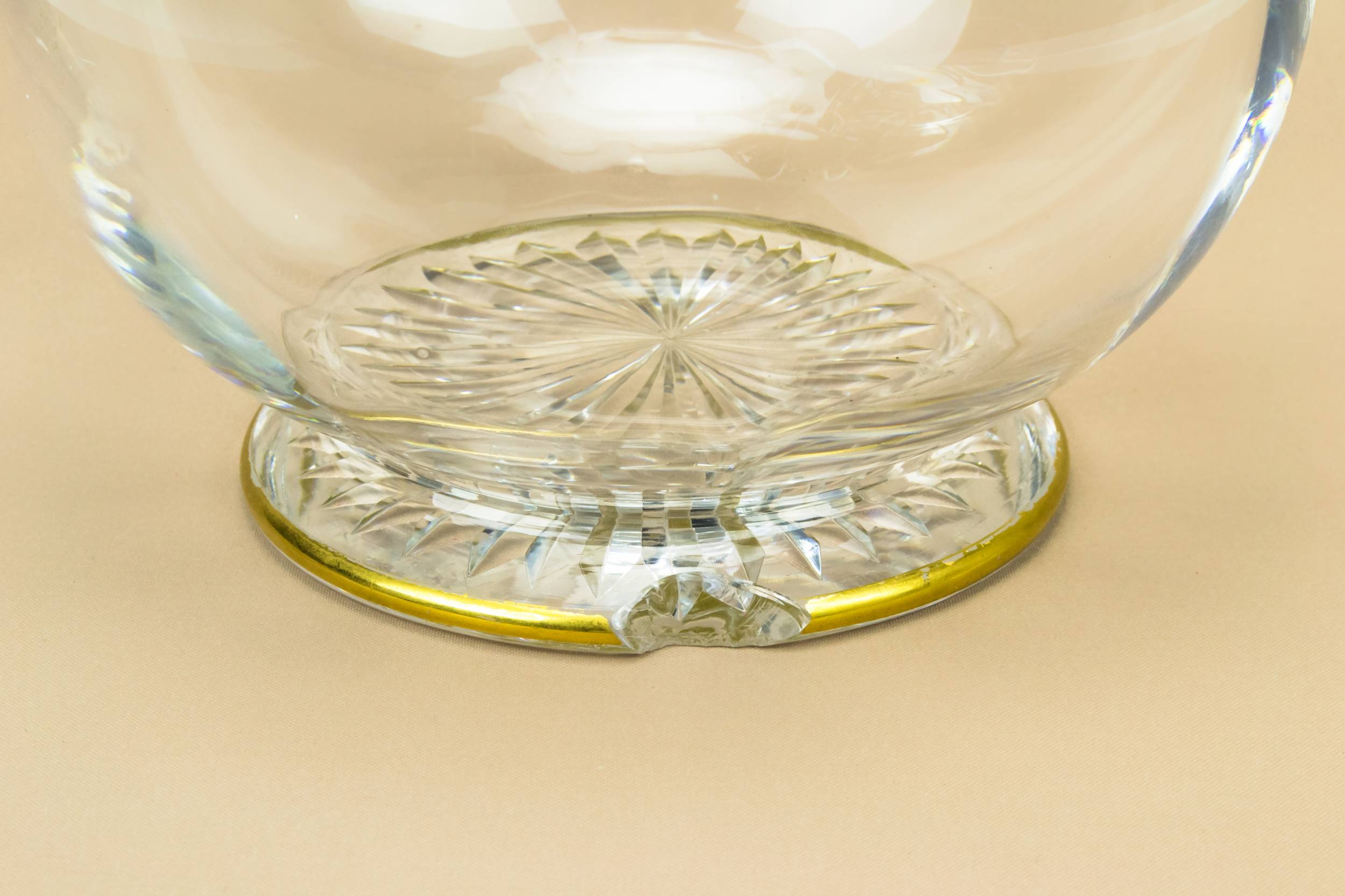 Spectacular Antique Webb — Massive glass flower jug 2