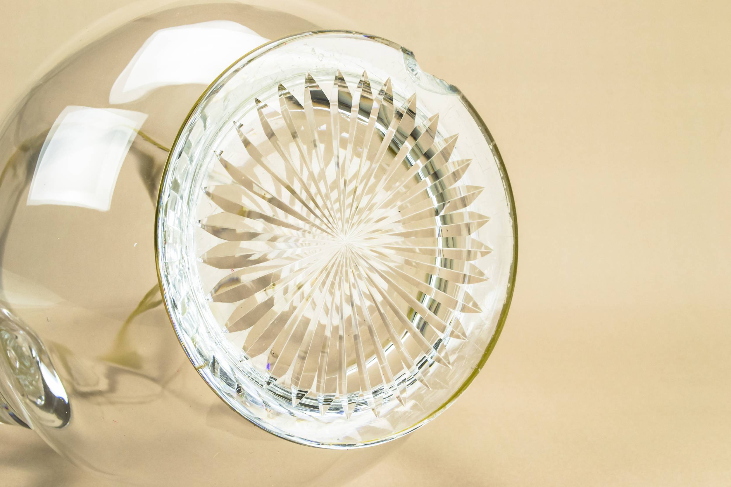 Spectacular Antique Webb — Massive glass flower jug 3