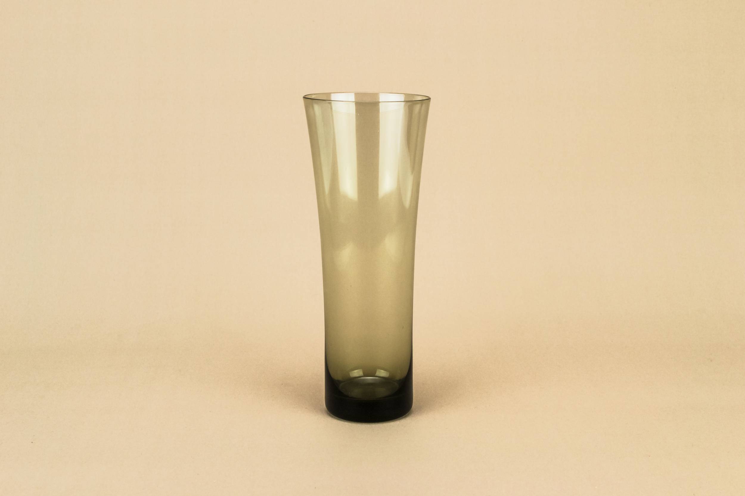 Grey Blown Glass — 6 glass champagne flutes 2