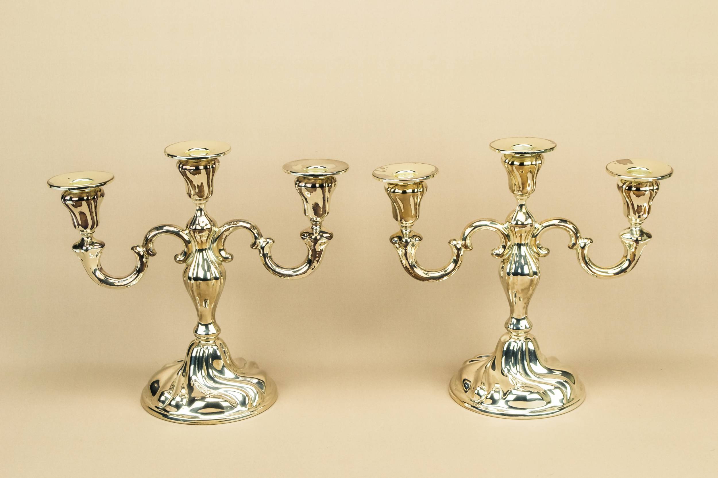 Art Nouveau Vintage — 2 WMF silver candelabras 1
