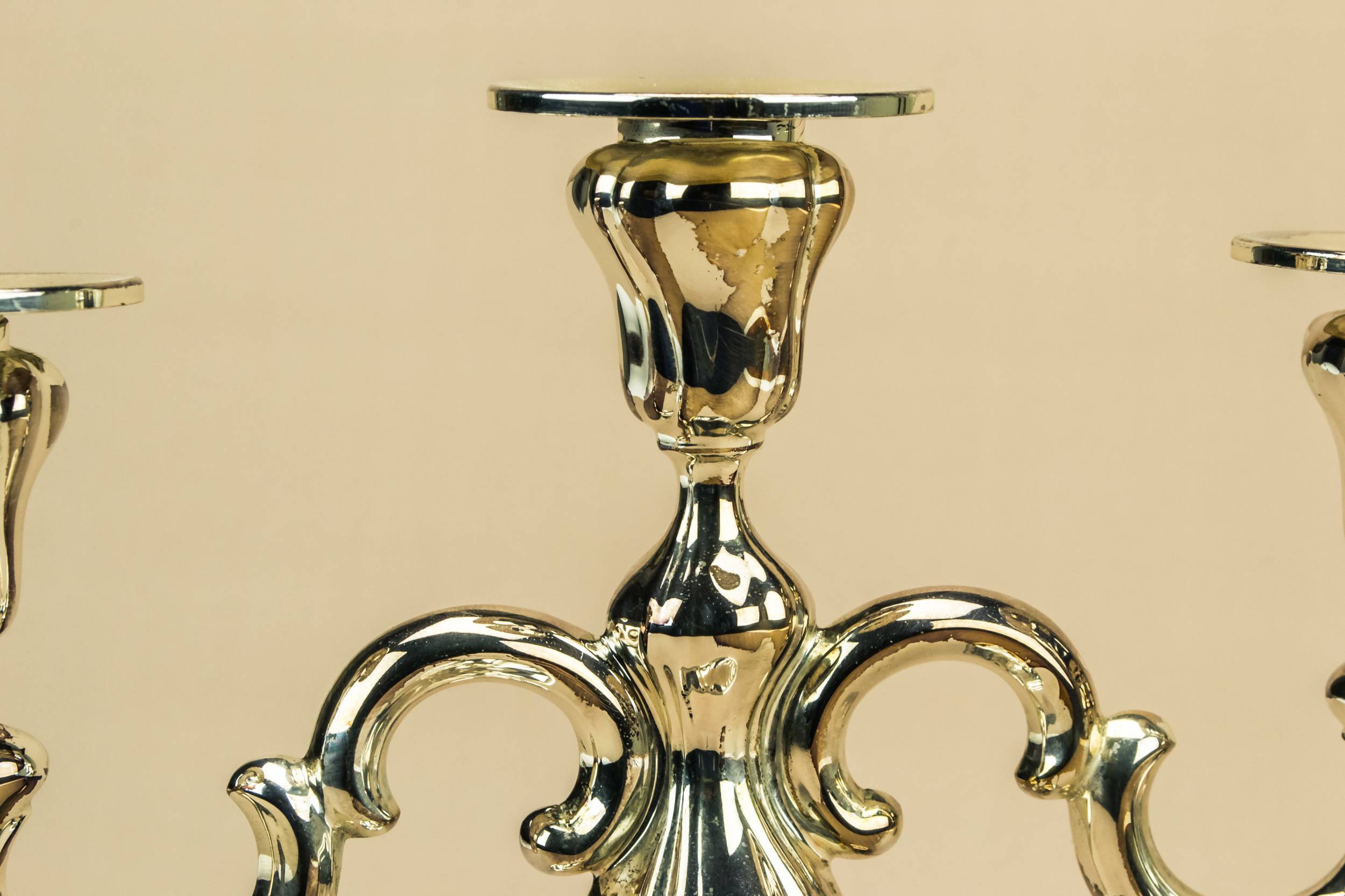 Art Nouveau Vintage — 2 WMF silver candelabras 6
