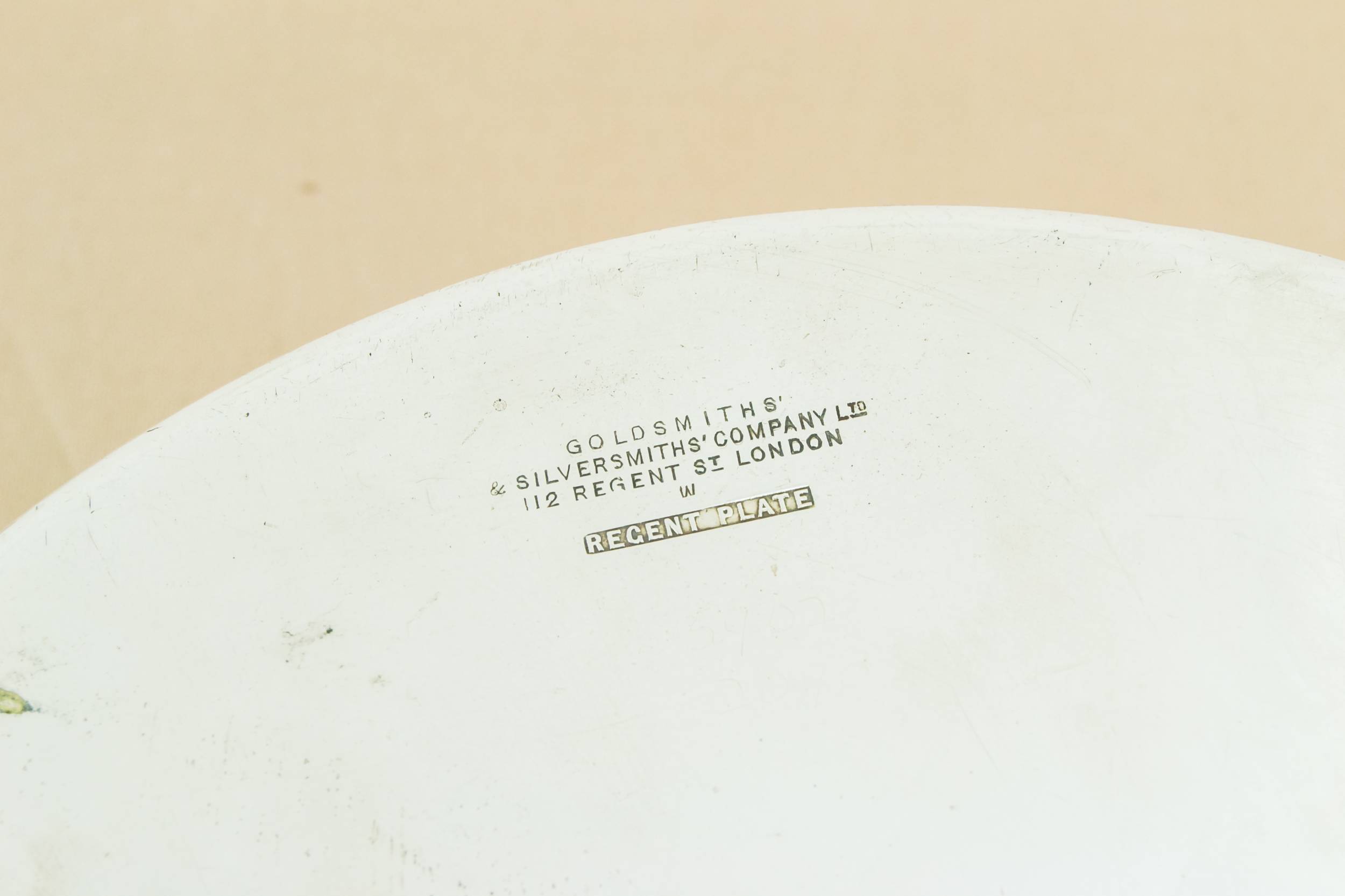 Art Deco Rustic — Silver plated serving bowl 5
