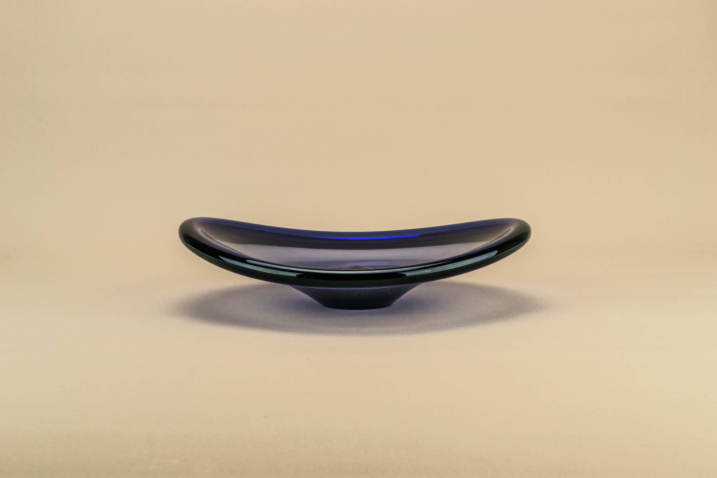 Sapphire Blue Glass — Sapphire blue glass bowl