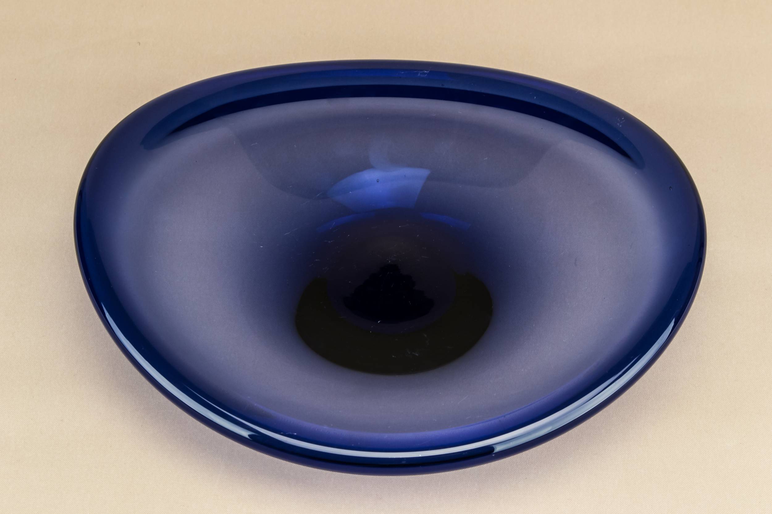 Sapphire Blue Glass — Sapphire blue glass bowl 2