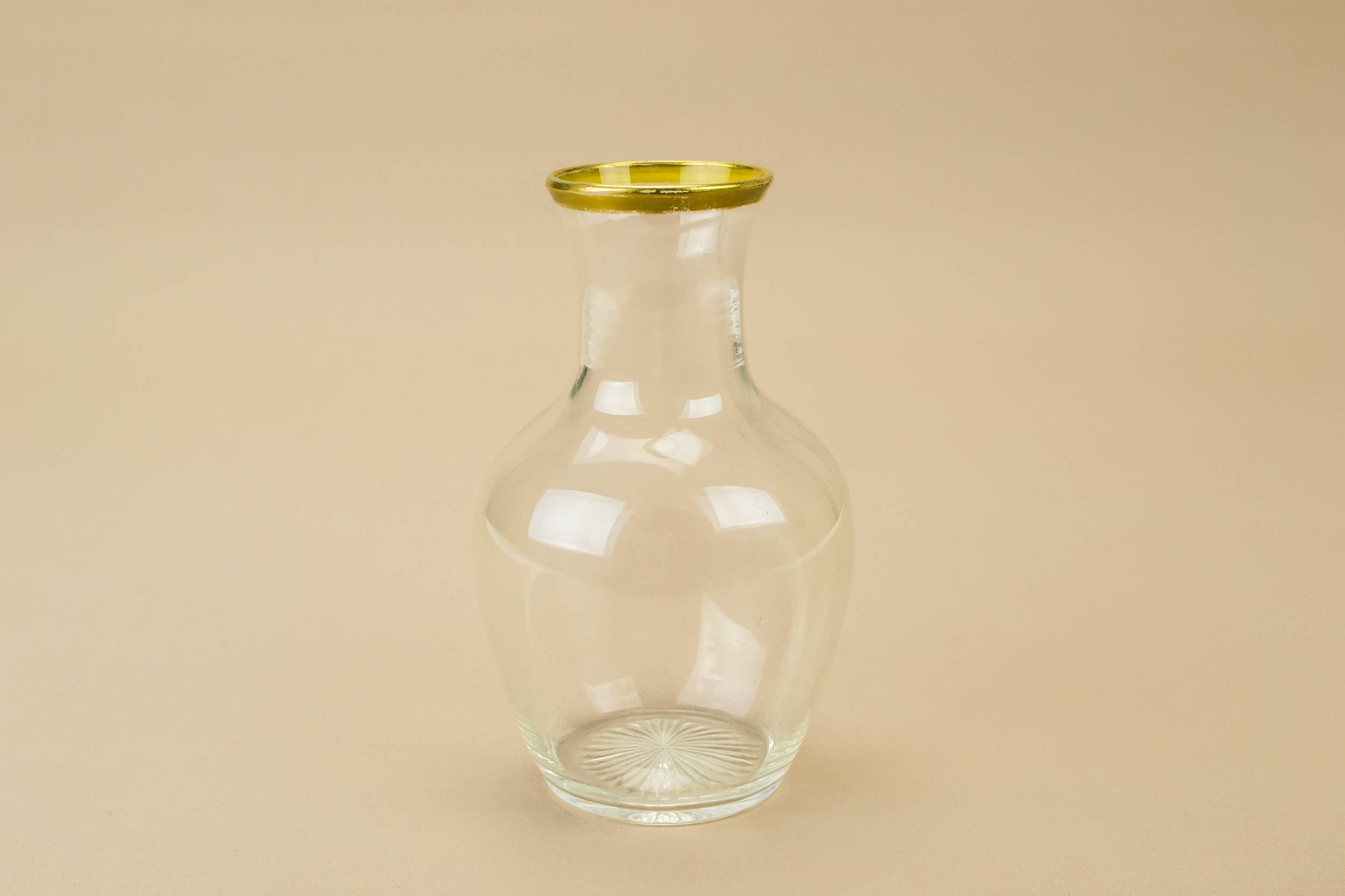 Antique Gold Sherry — Gilded glass carafe by Webb