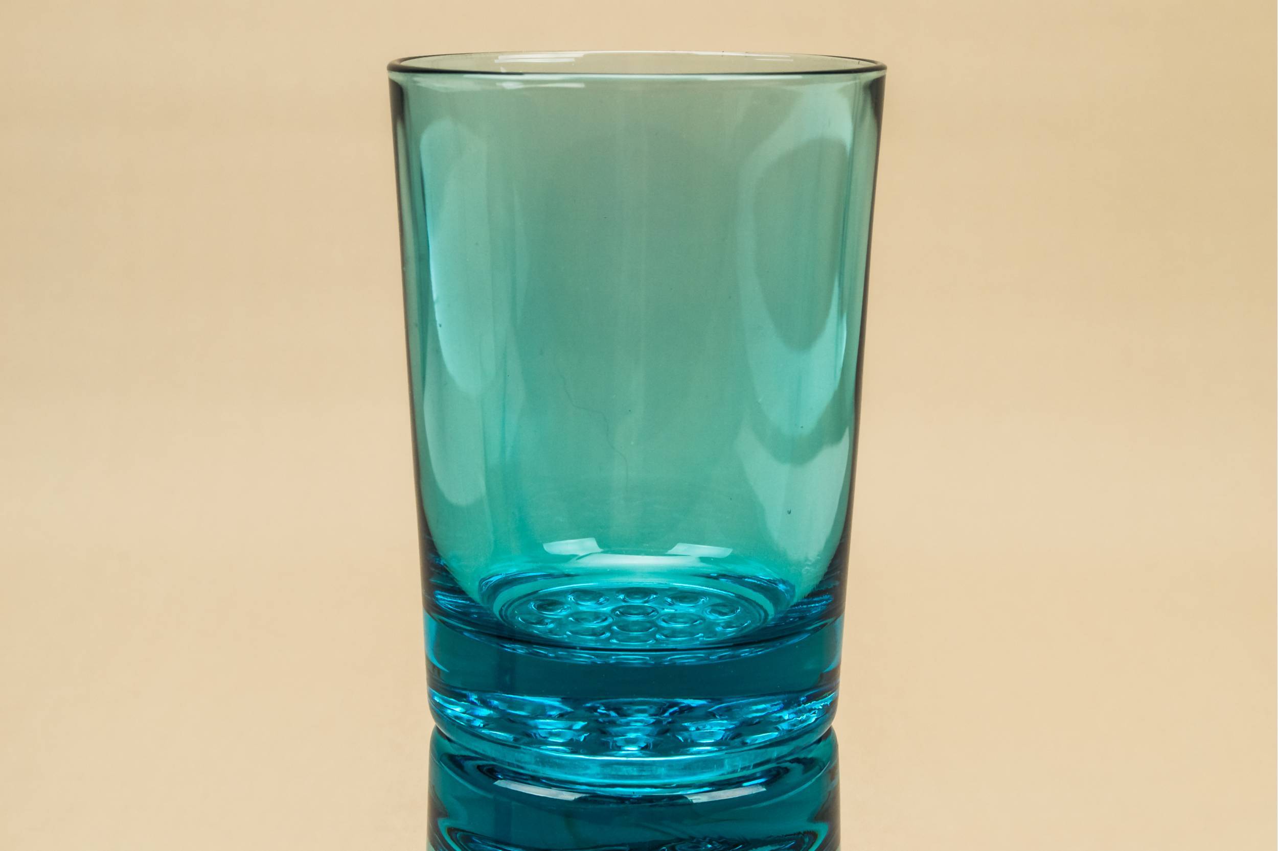 Green Modernist Minimalist — 6 green whisky glasses