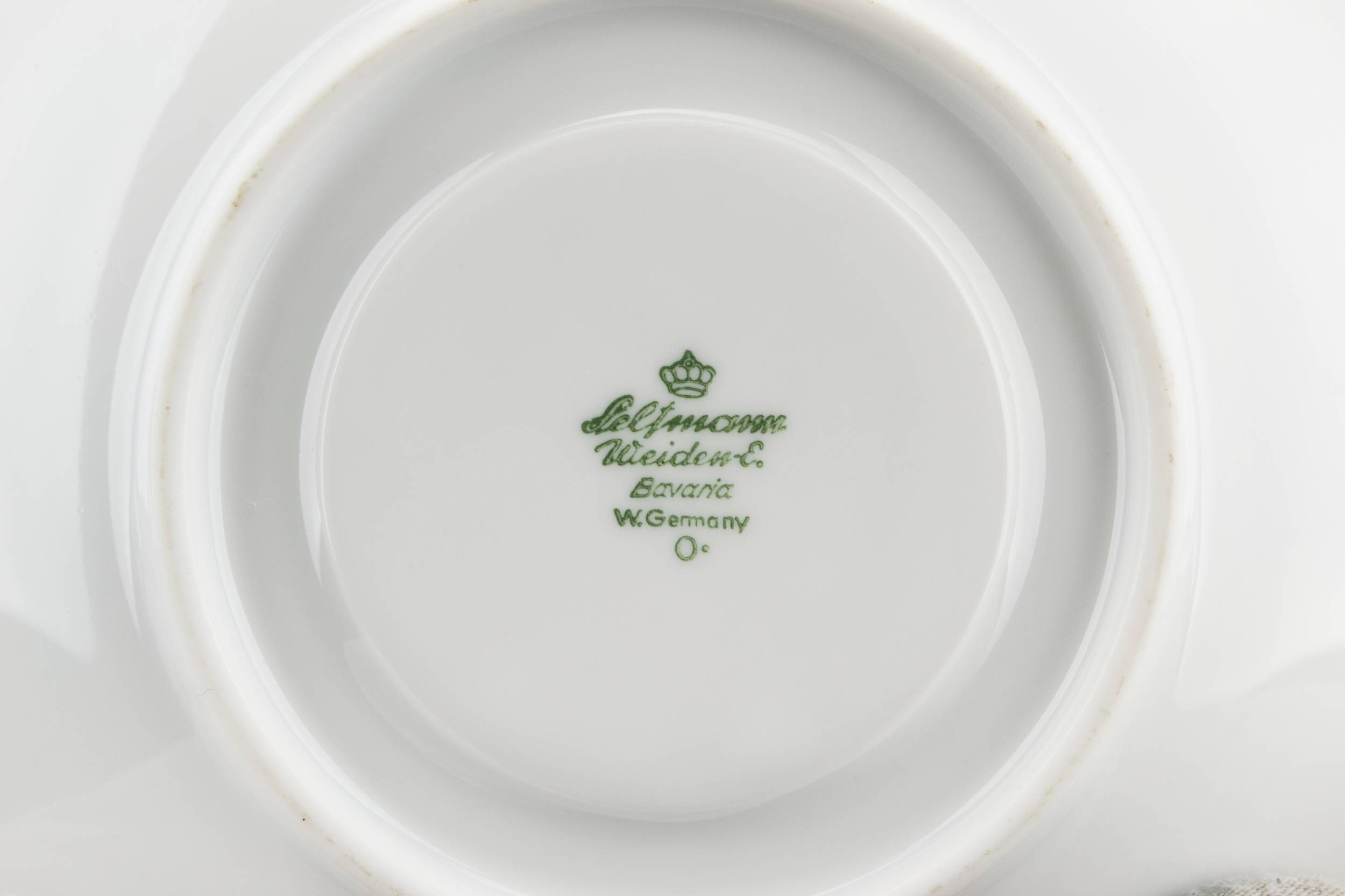 Placements Orange Floral — Orange tea set for 6 1