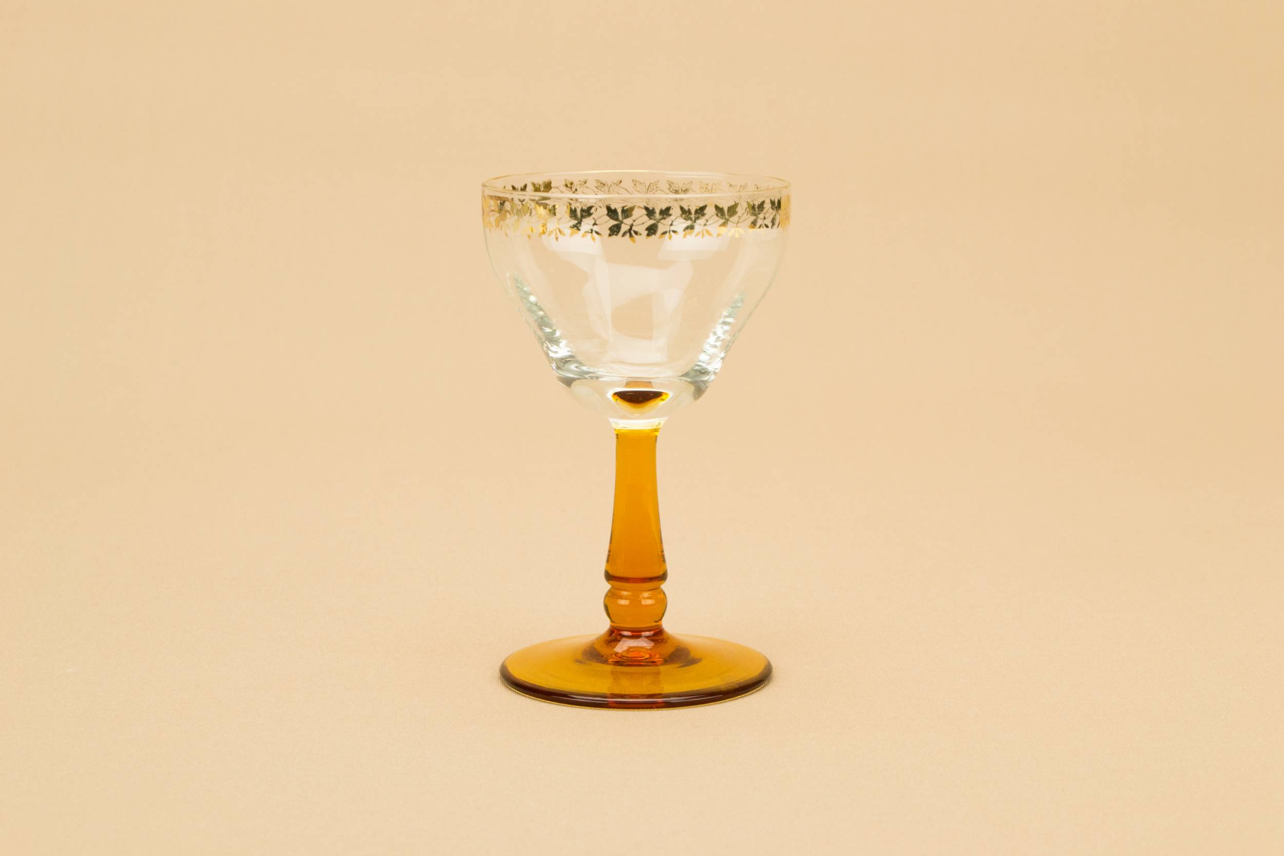 Aperitif Amber Stem — 6 aperitif amber glasses 2