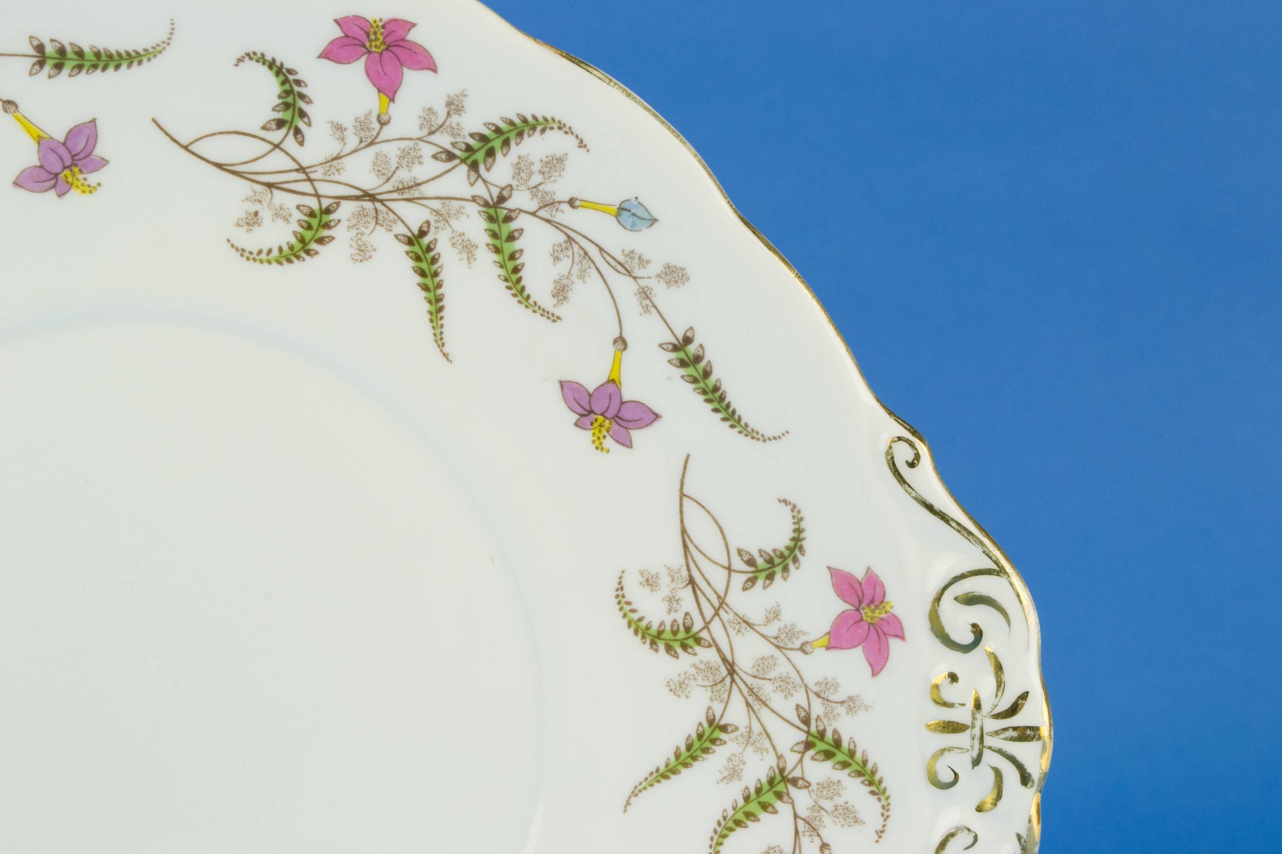 Floral Serving Plate — Floral serving plate 2