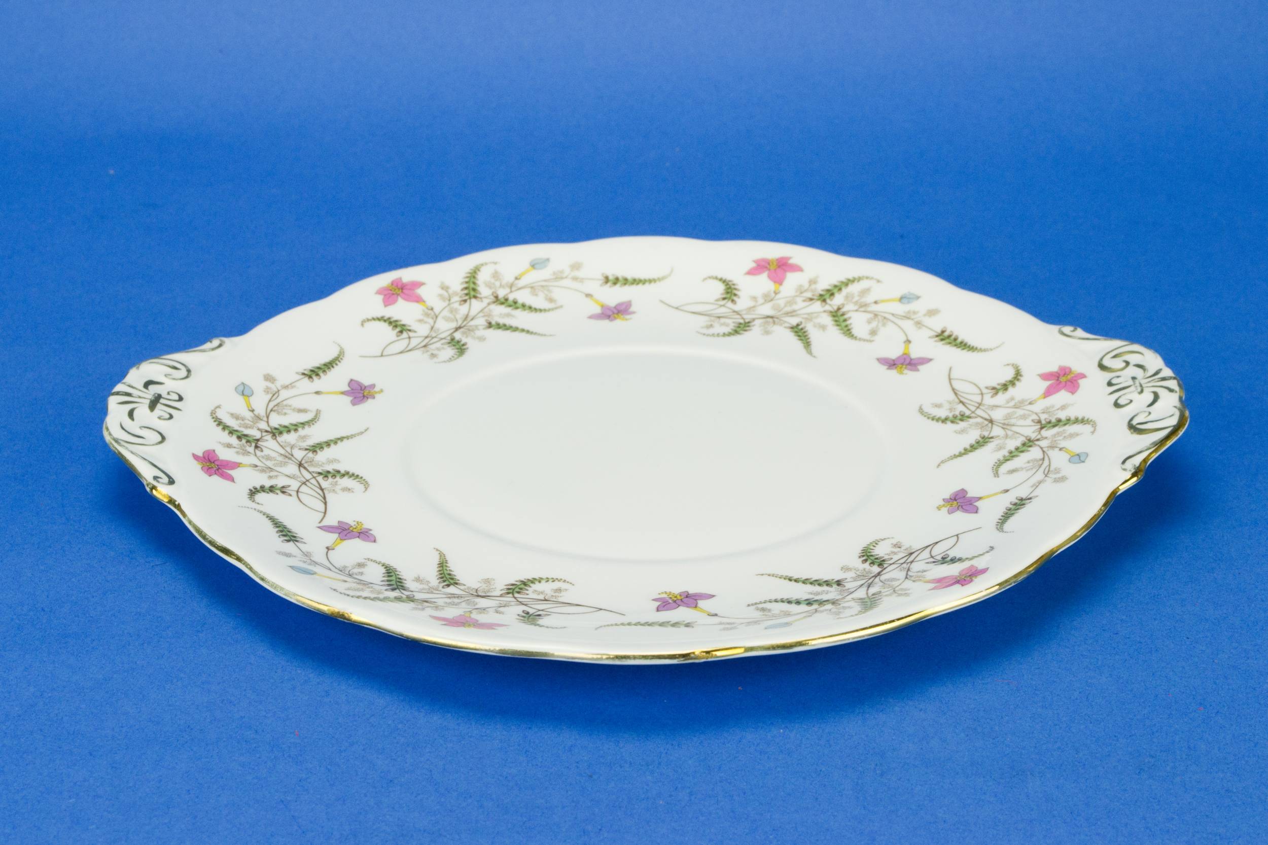 Floral Serving Plate — Floral serving plate 1