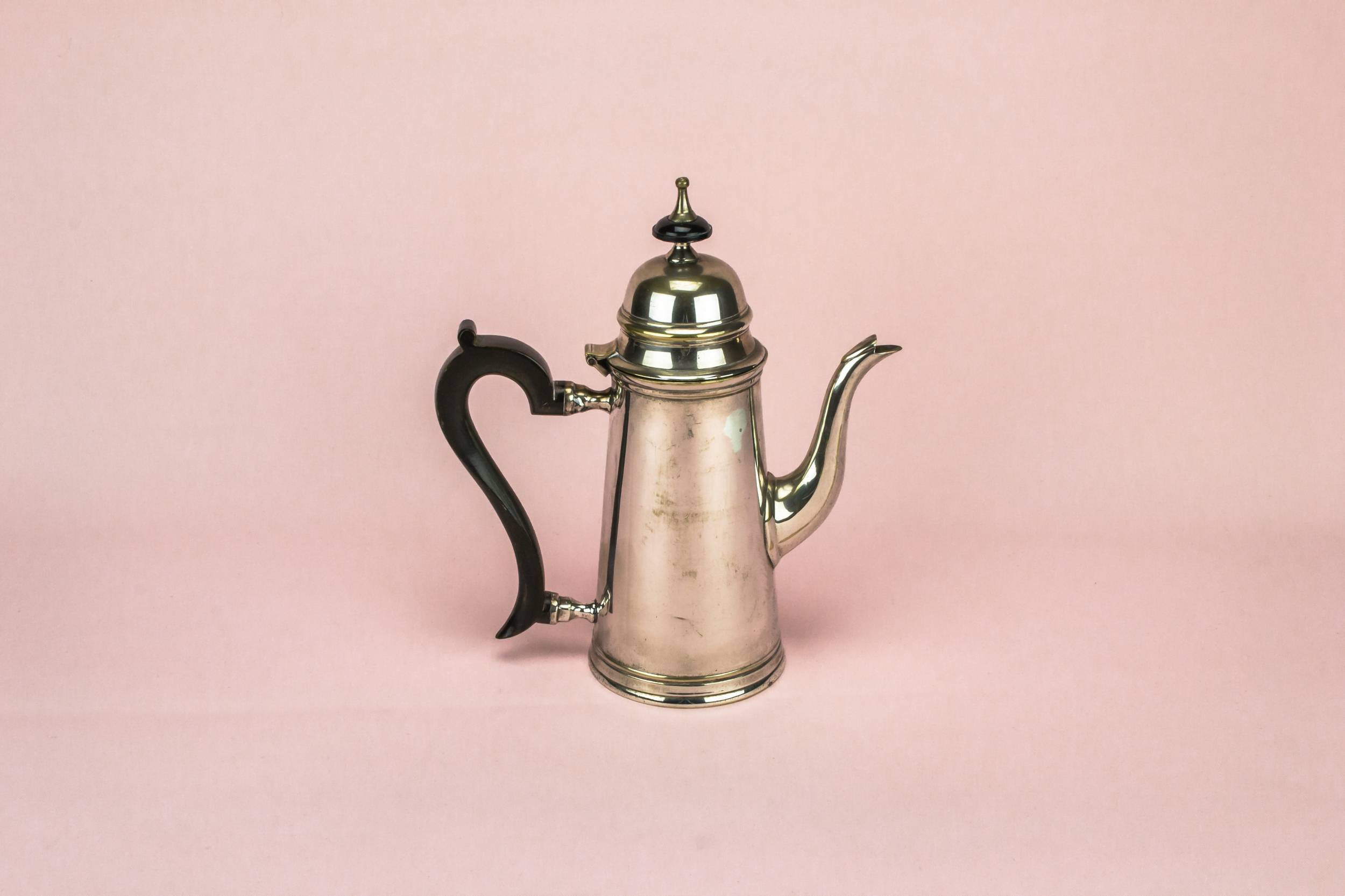 Antique Silver Minimalist — Silver plated teapot