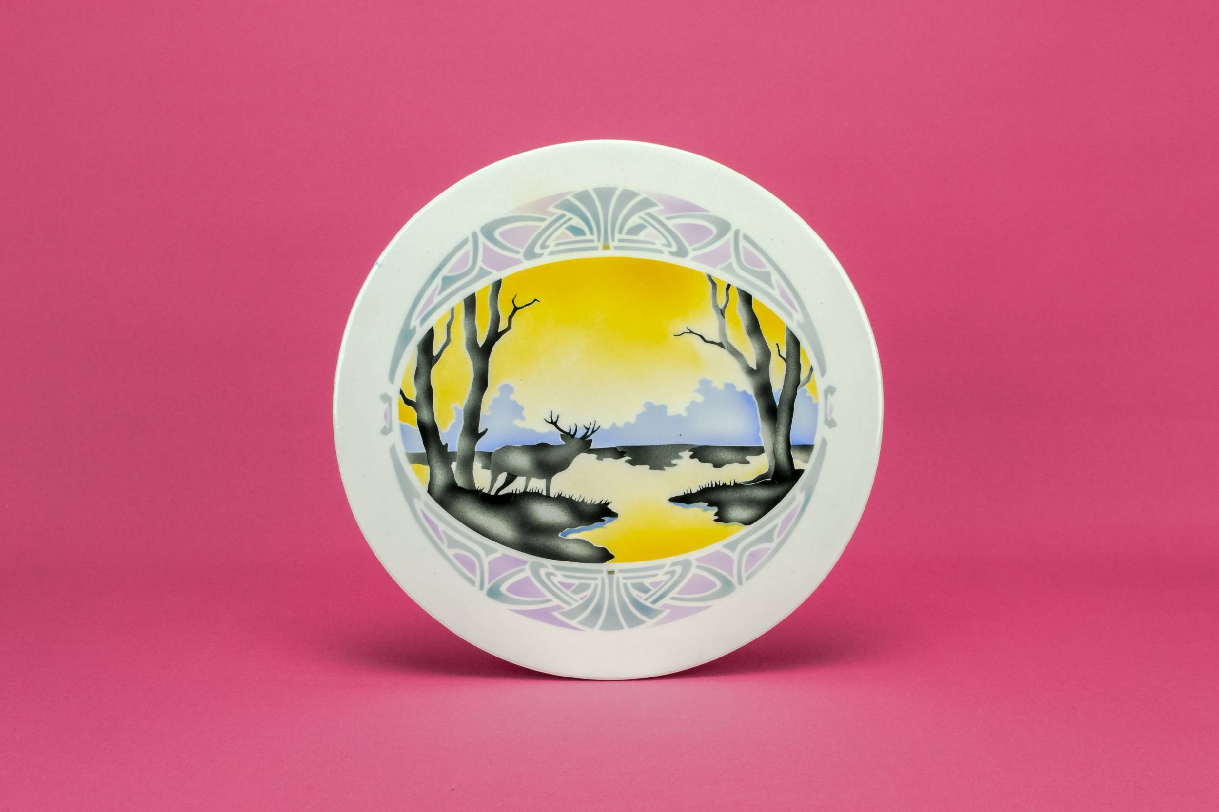 Porcelain Arts Crafts — Arts & Crafts serving tray