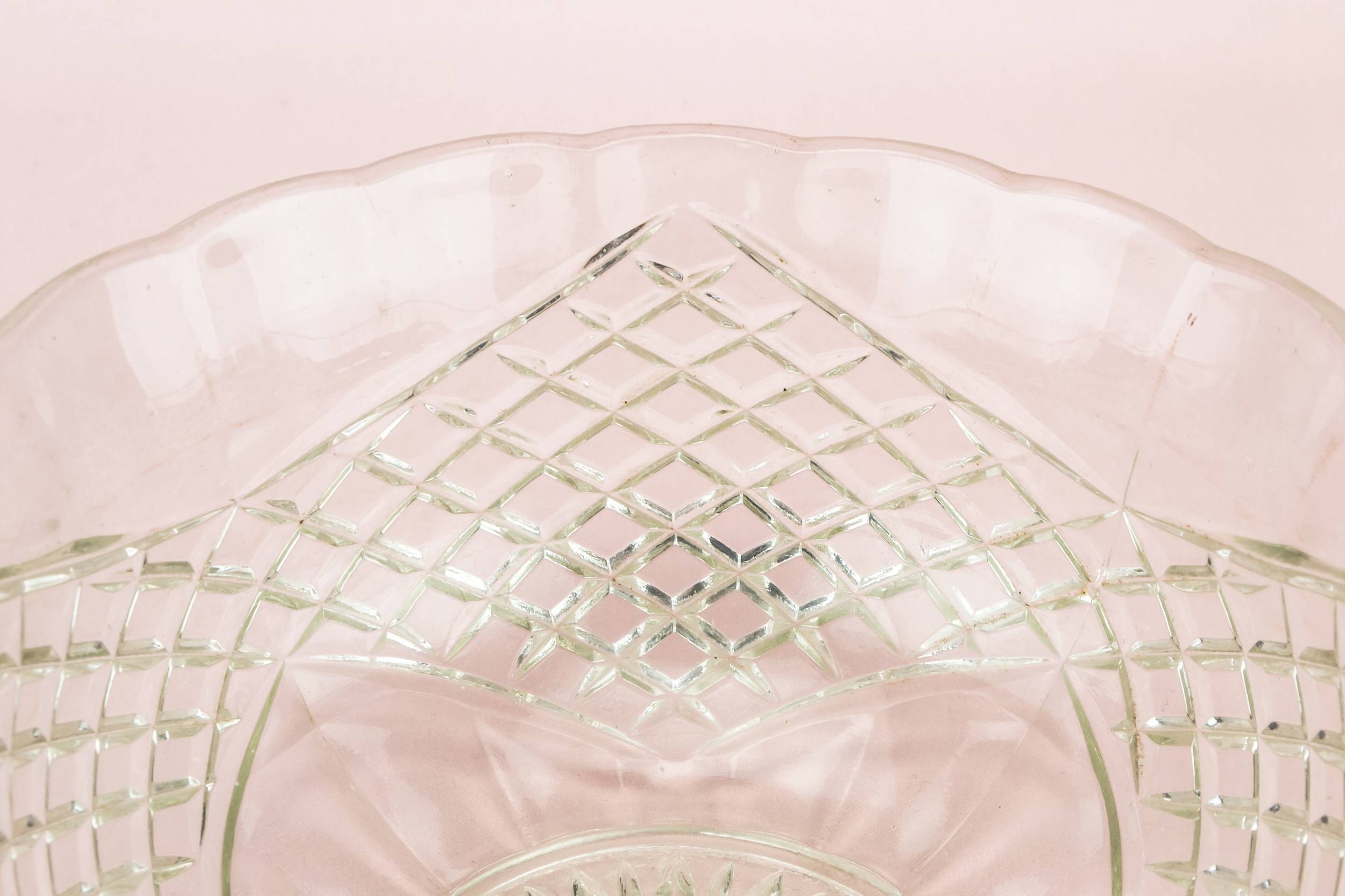 Heavy Retro Glass — Glass serving bowl 2