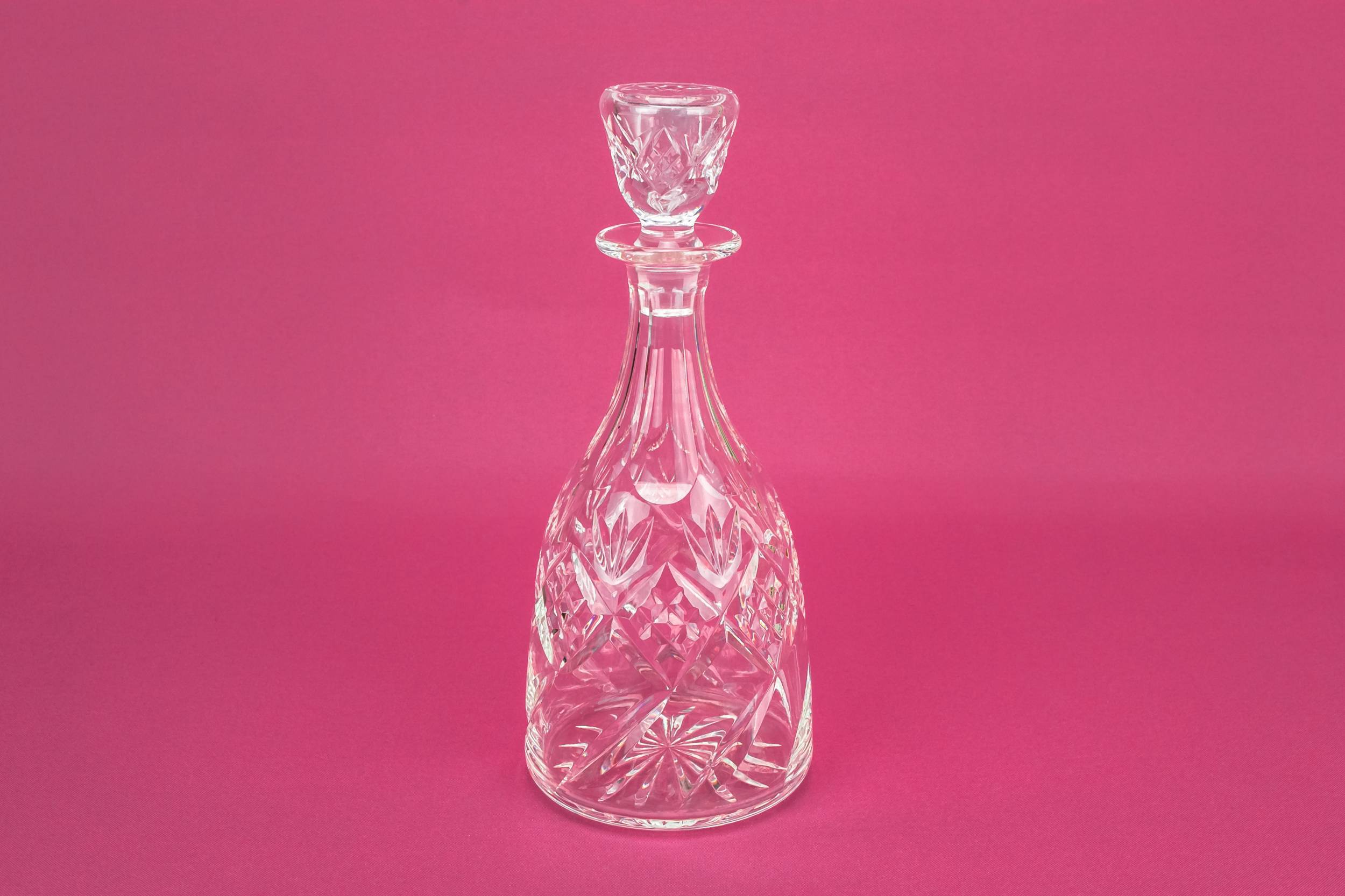 Classical Clear Port — Webb Corbett whisky decanter 1