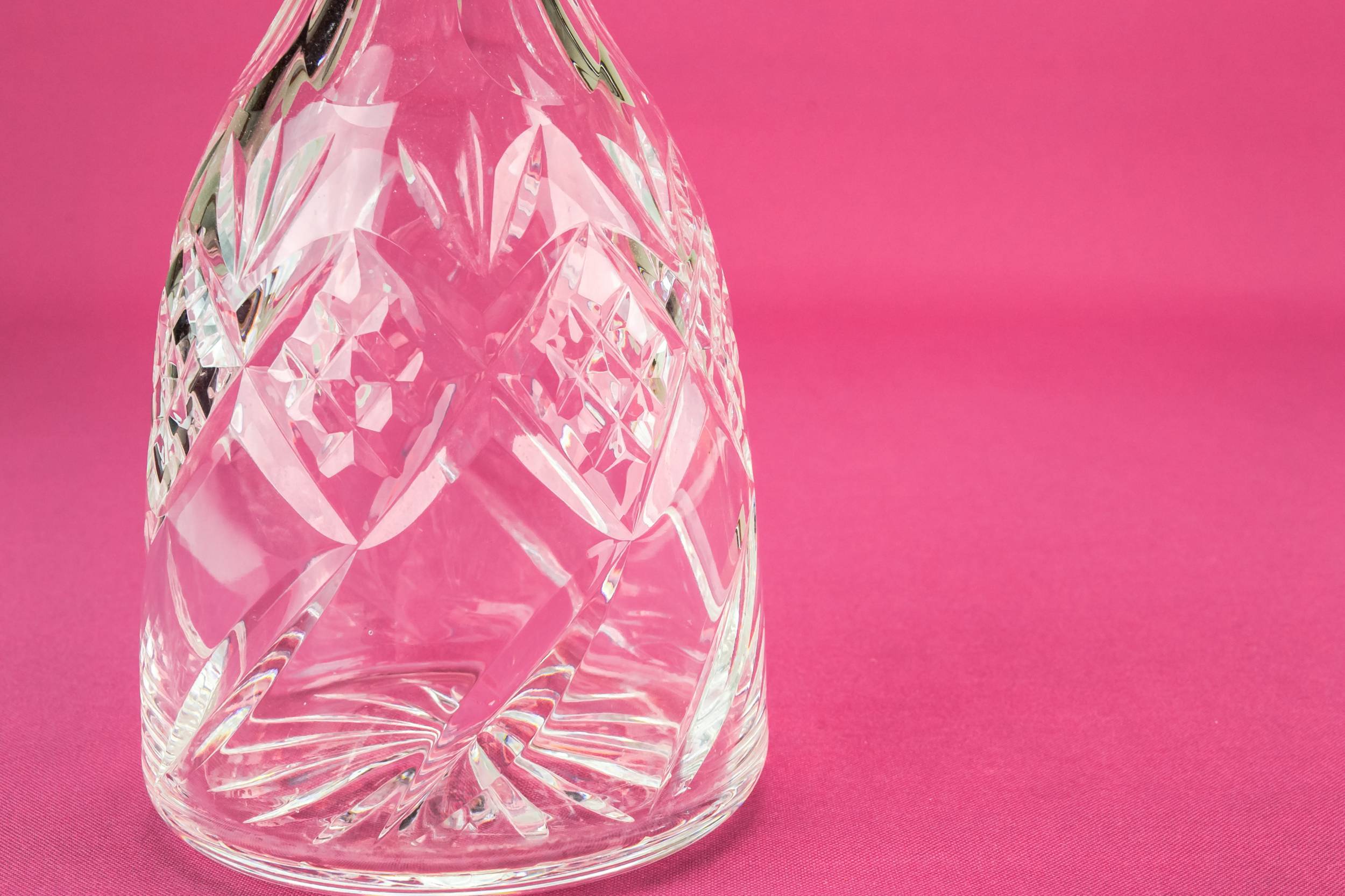 Classical Clear Port — Webb Corbett whisky decanter 2