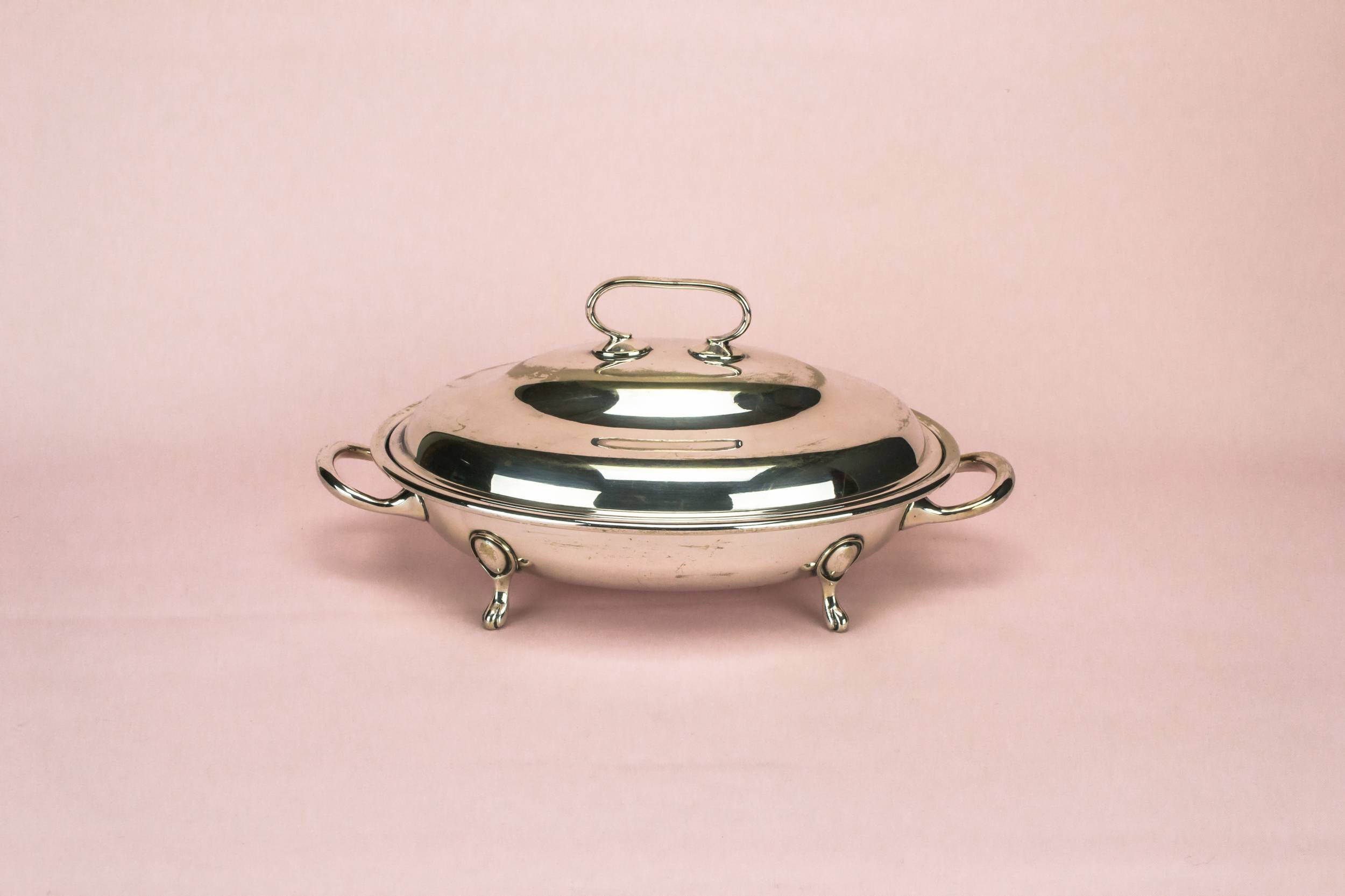 Antique Classical Francis — Silver plated tureen