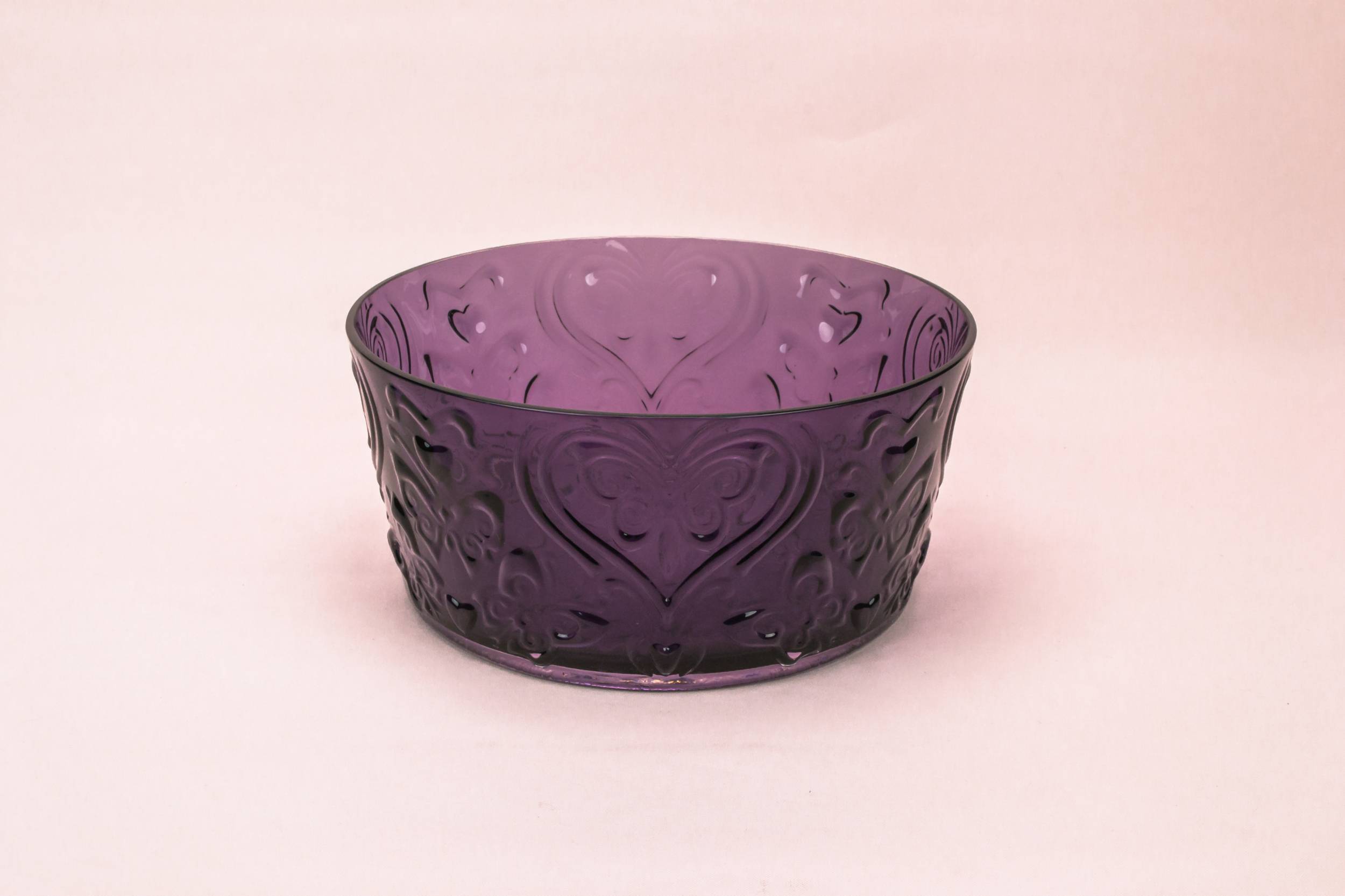 Vintage Retro Butterflies — Dartington purple salad bowl