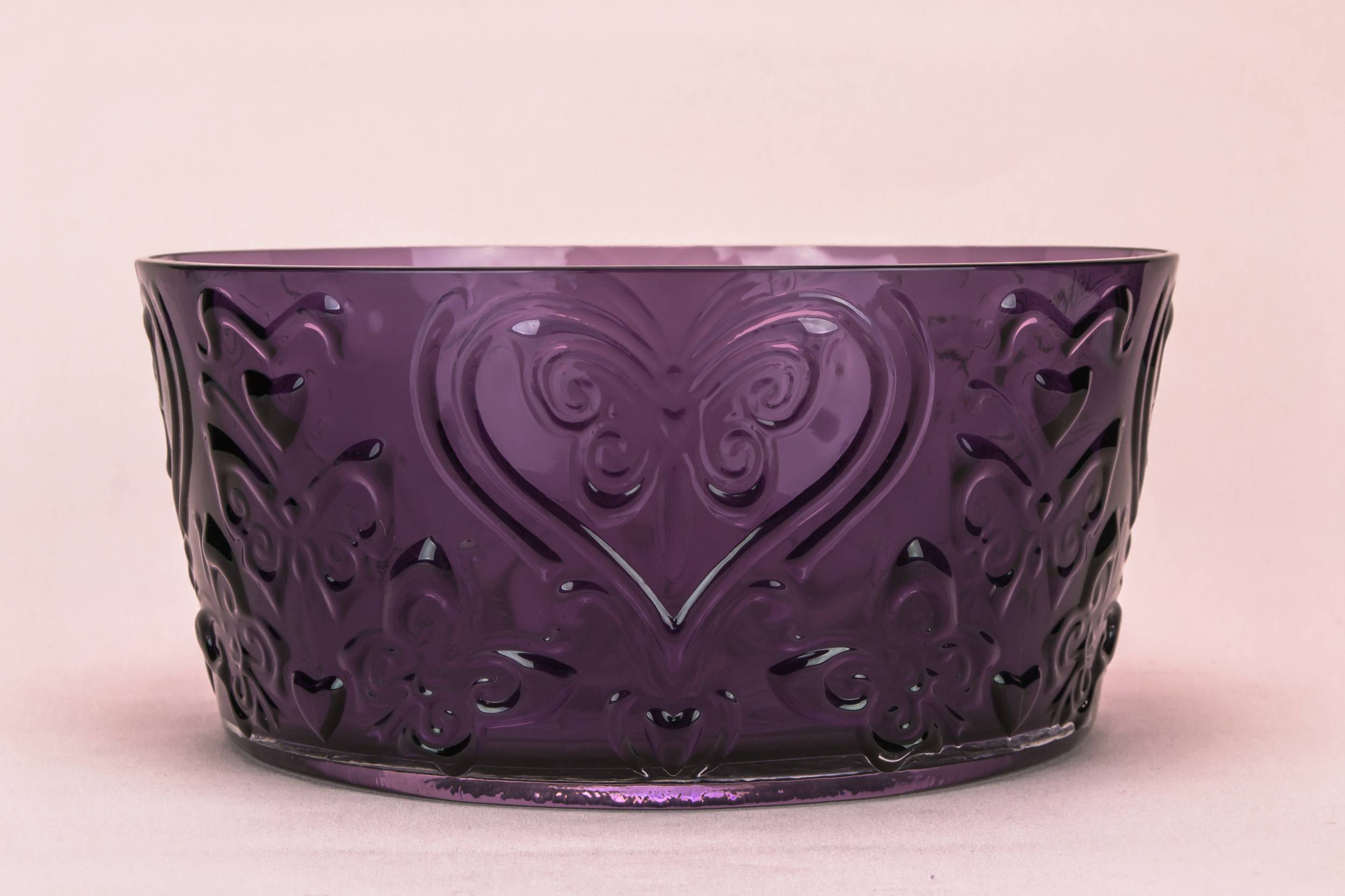 Vintage Retro Butterflies — Dartington purple salad bowl 1
