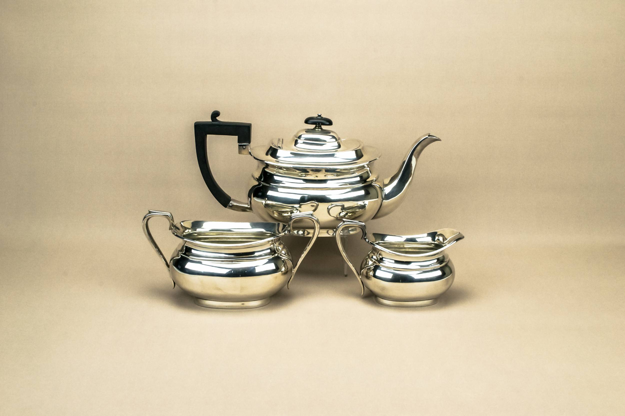 Silver Plated Tea — Silver plated tea set