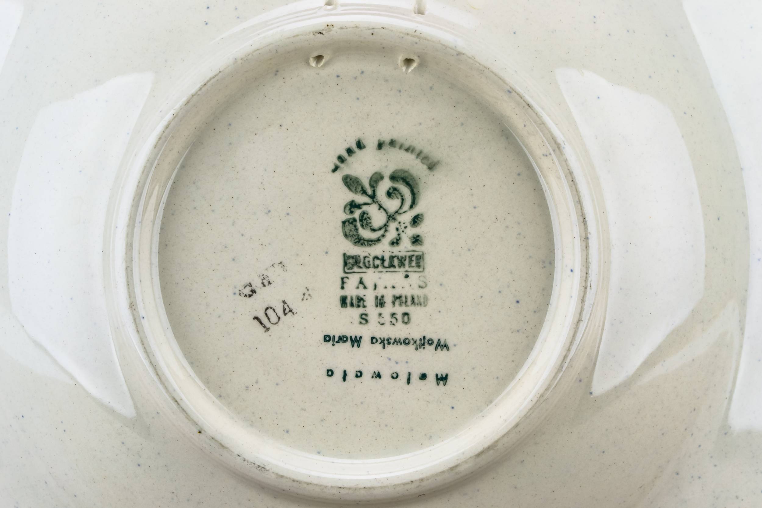 Large Flower Painted — Large fruit bowl 2