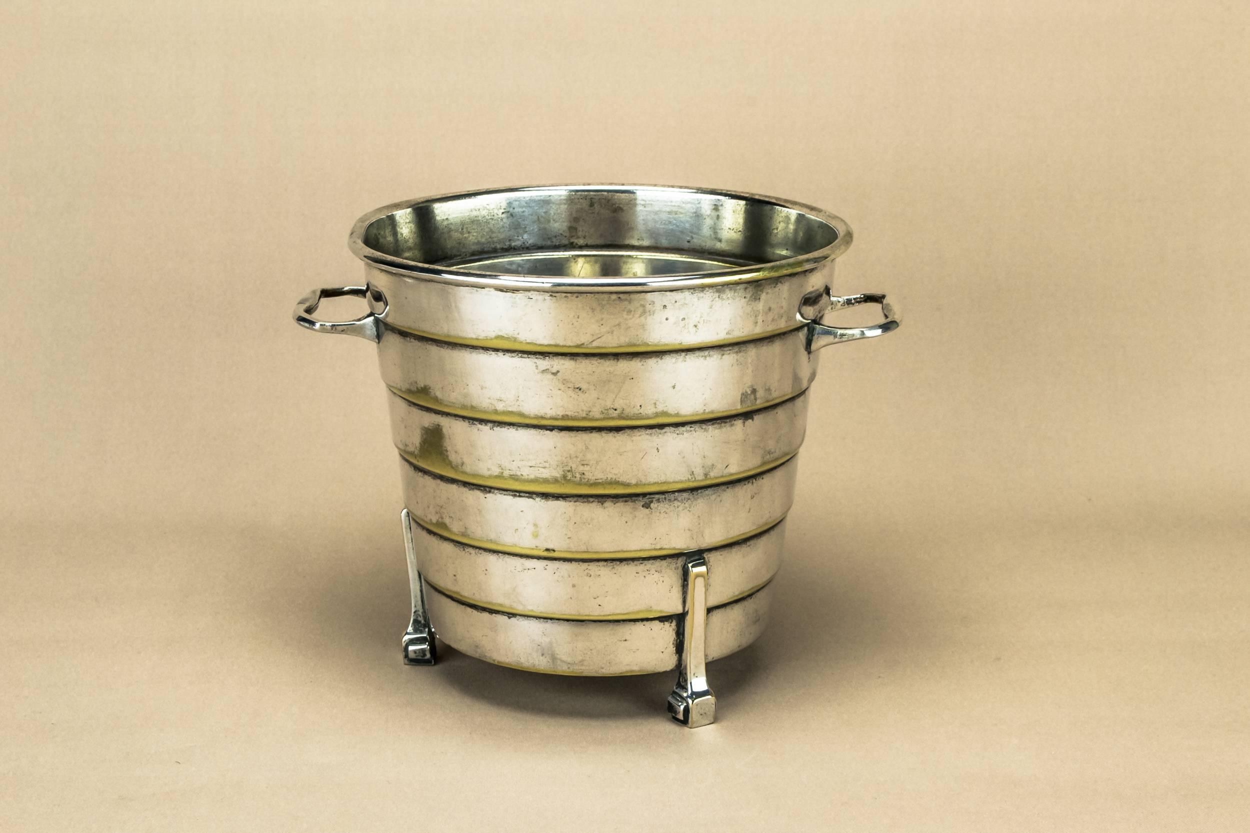Silver Plated Art — Shabby chic champagne cooler