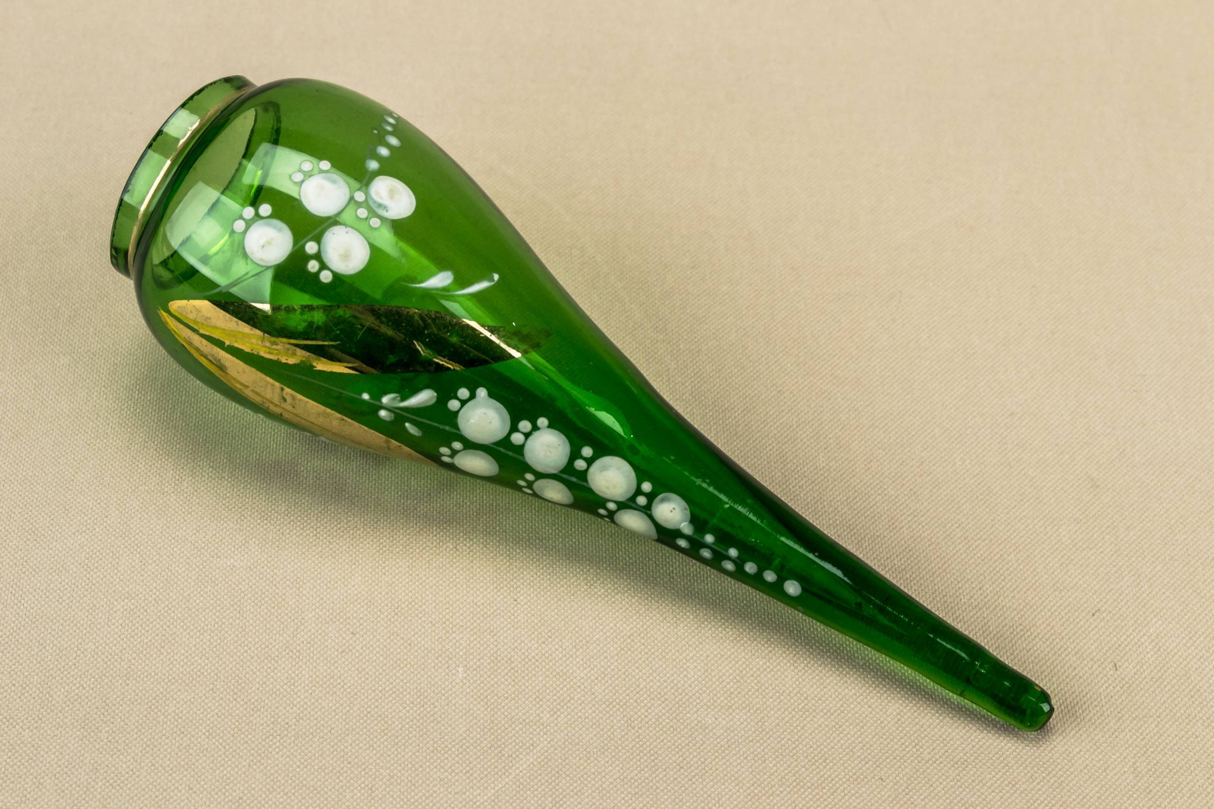 Spectacular Silver Plated — Green centrepiece table vase 5