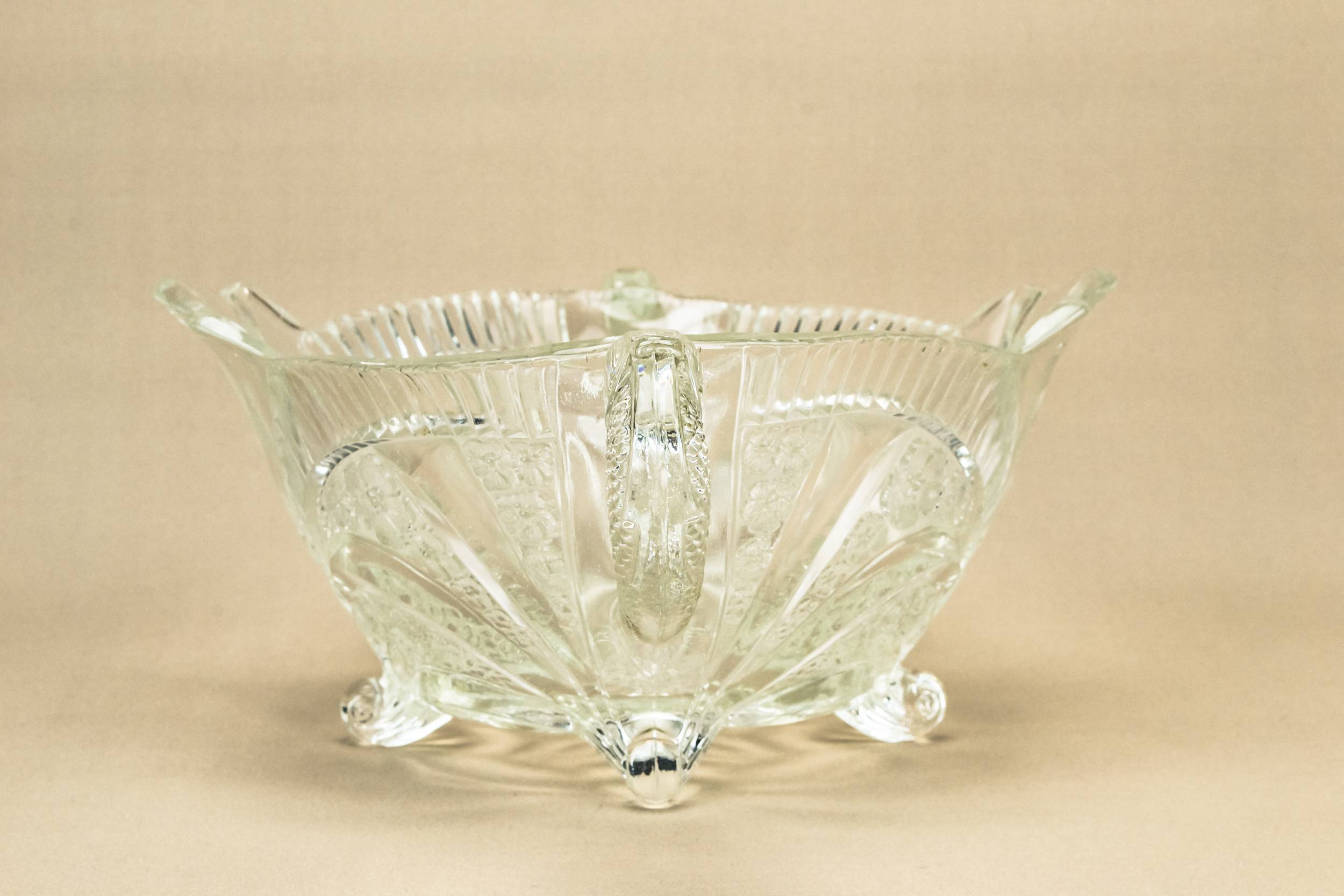 Spectacular Art Deco — Large Art Deco glass bowl 2
