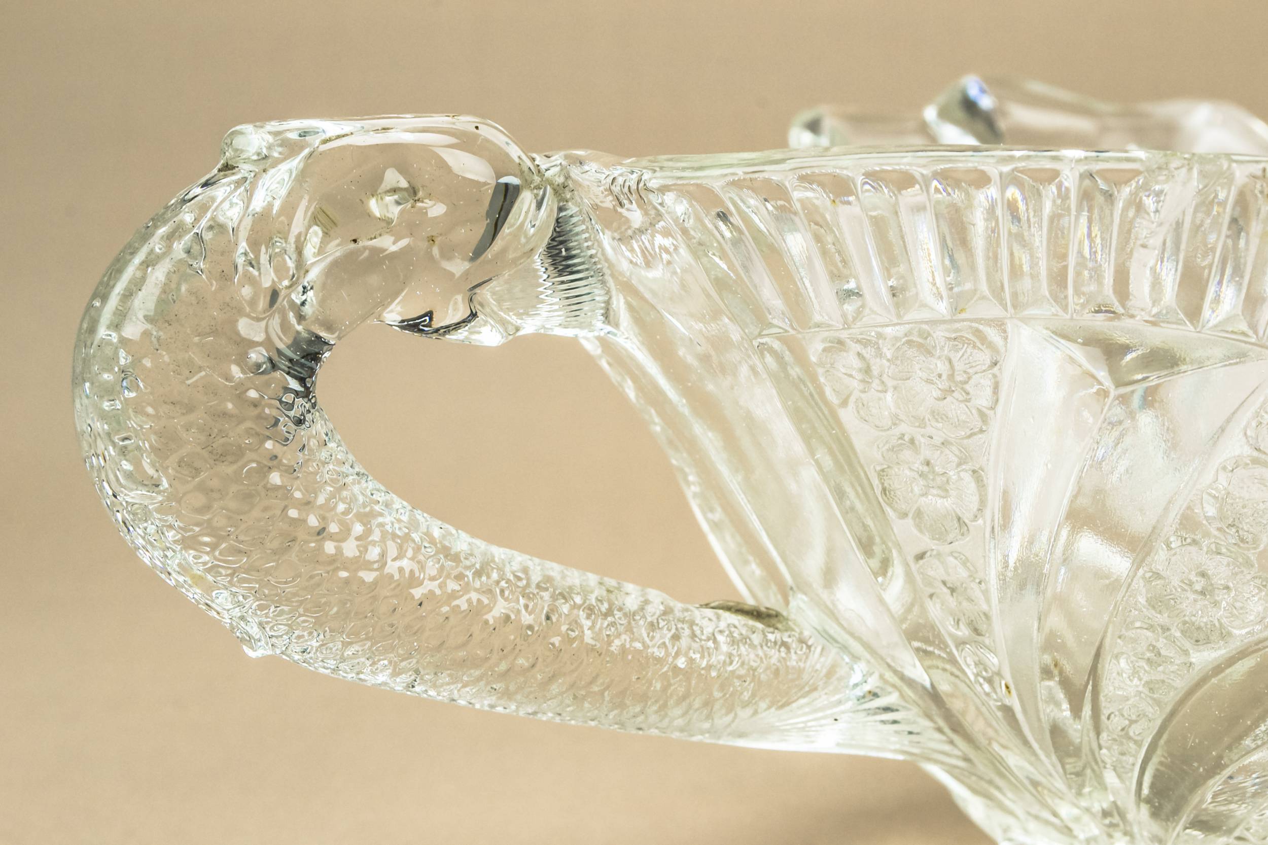Spectacular Art Deco — Large Art Deco glass bowl 1