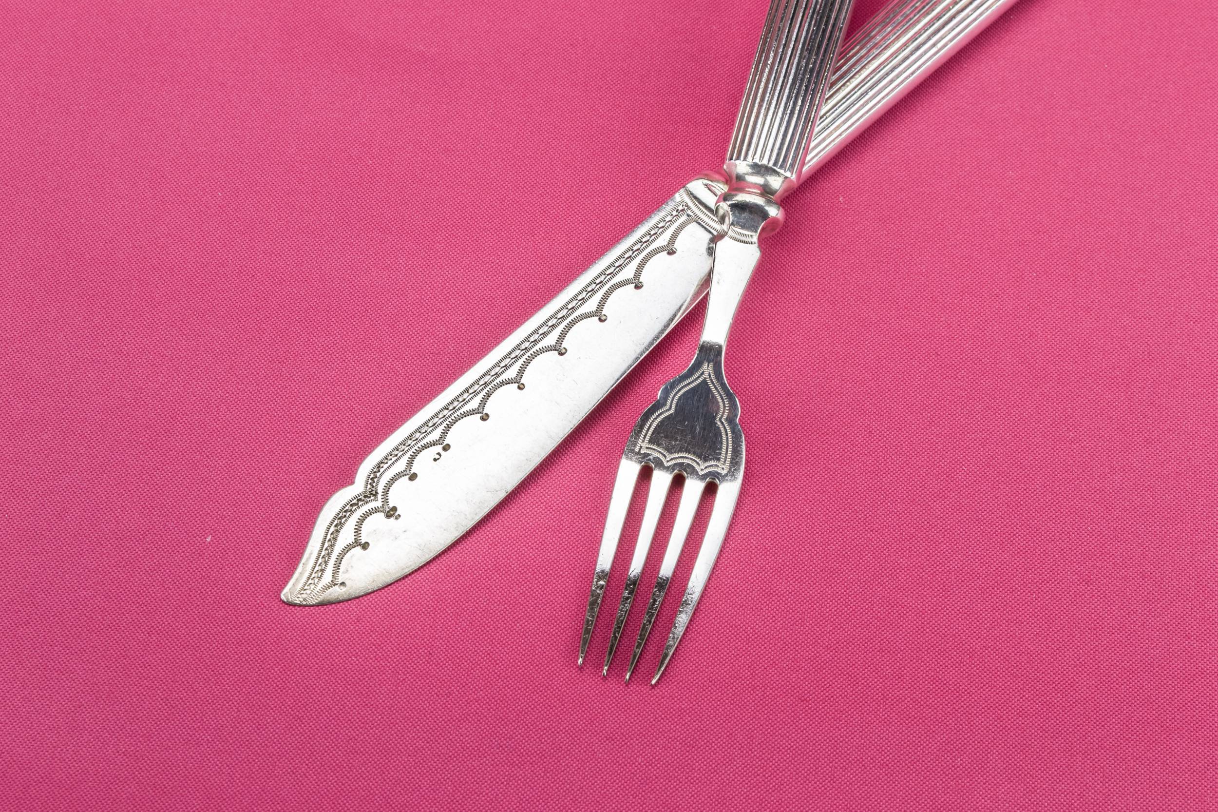 Silver Plated Arts — Cutlery set for six 1