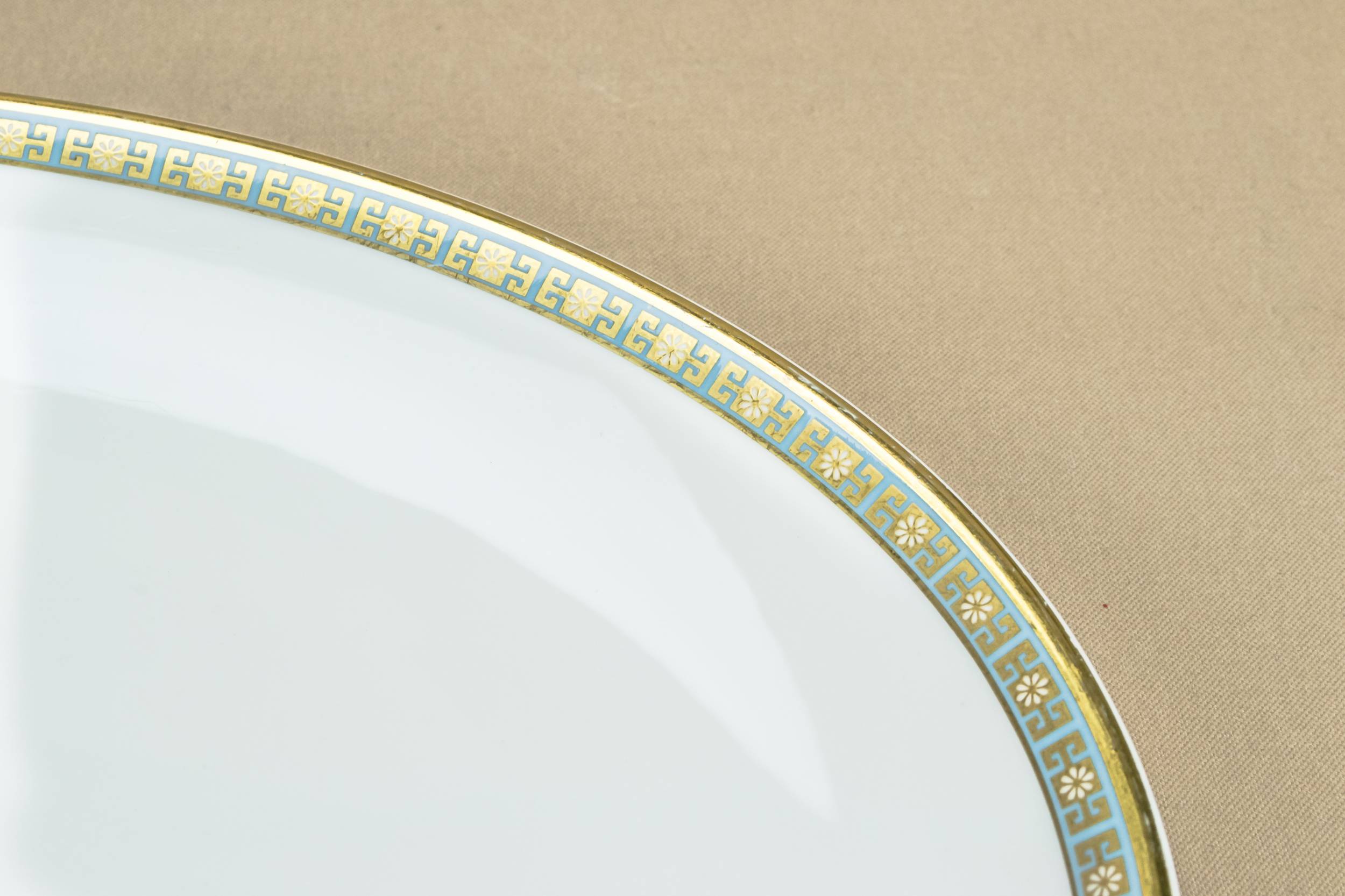 Elegant White Porcelain — Athens Royal Doulton platter 1